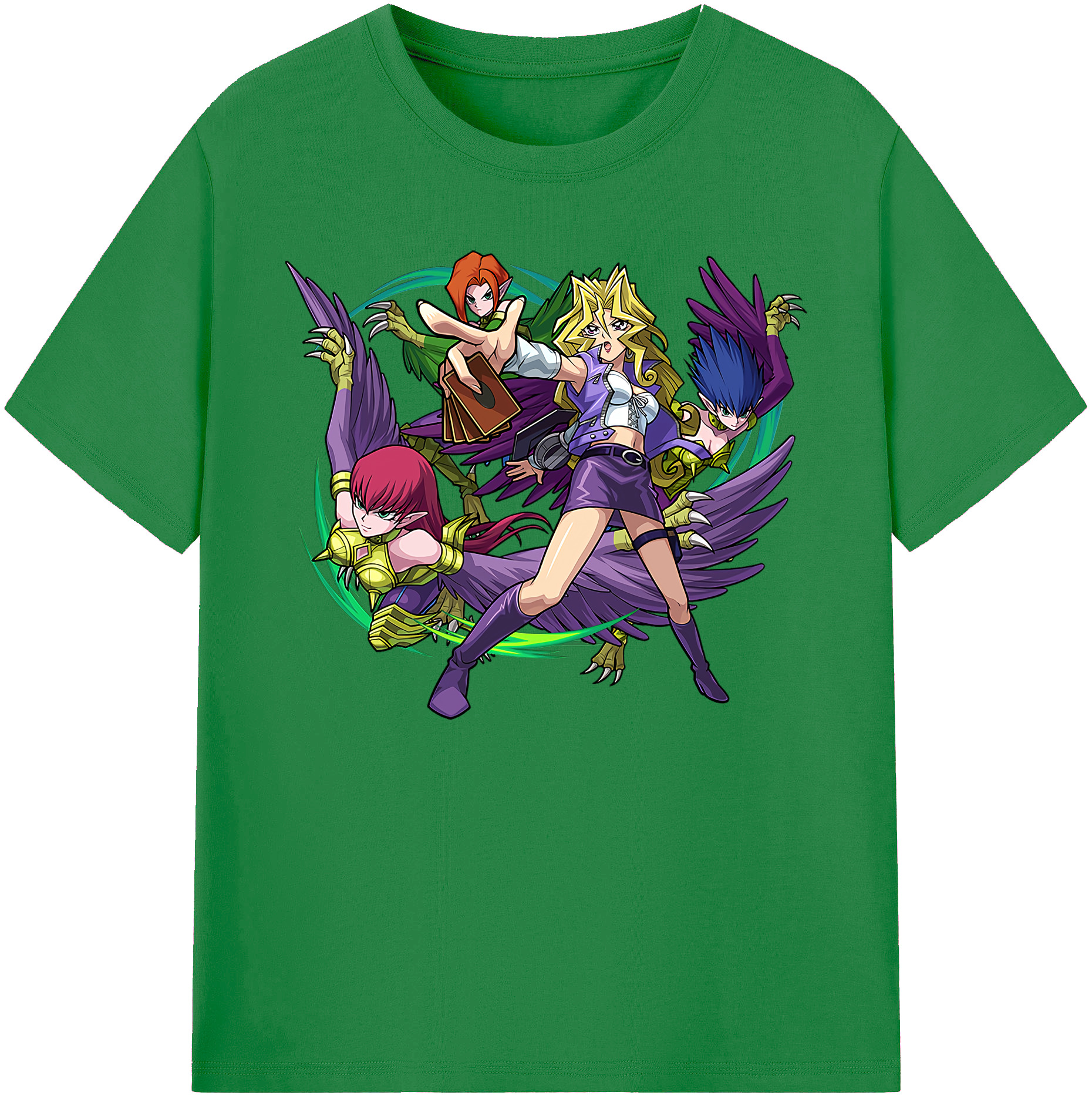 （画像用） 遊☆戯☆王 Yu-Gi-Oh! 綿100％ メンズ半袖Tシャツ｜肌触りやわらか＆通気性