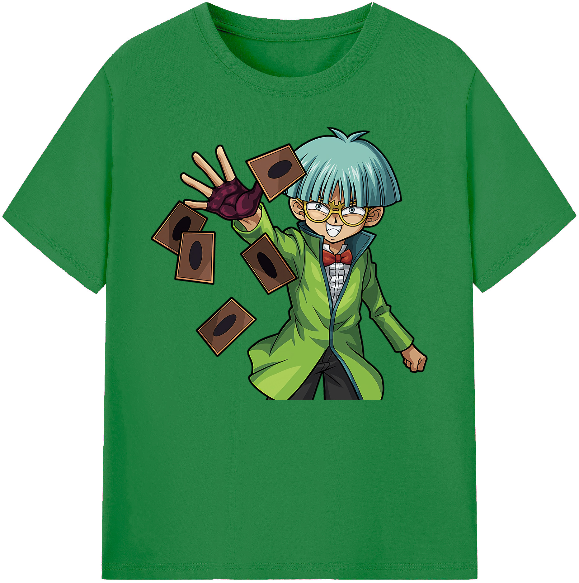 （画像用） 遊☆戯☆王 Yu-Gi-Oh! 綿100％ メンズ半袖Tシャツ｜肌触りやわらか＆通気性