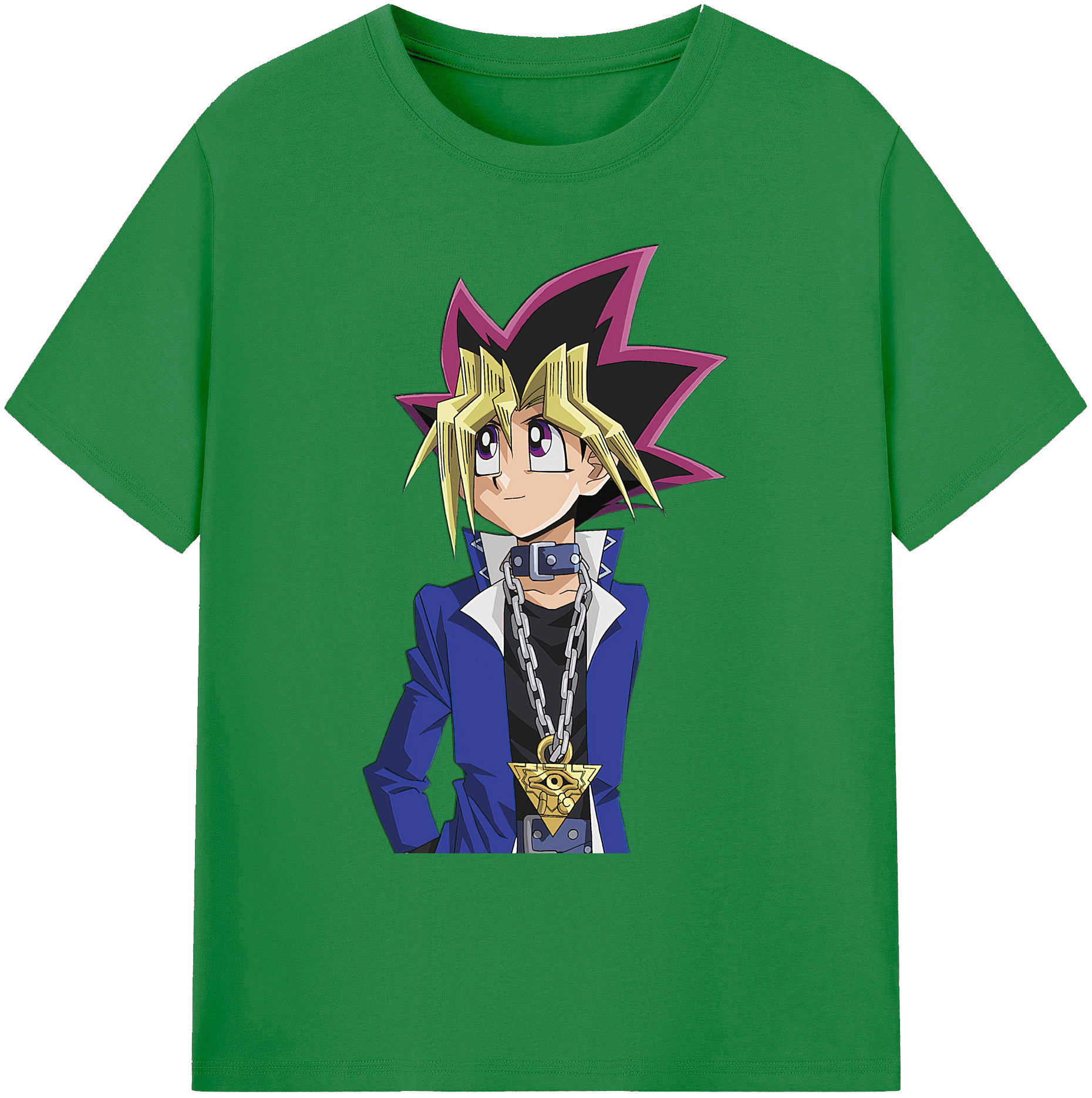 （画像用） 遊☆戯☆王 Yu-Gi-Oh! 綿100％ メンズ半袖Tシャツ｜肌触りやわらか＆通気性