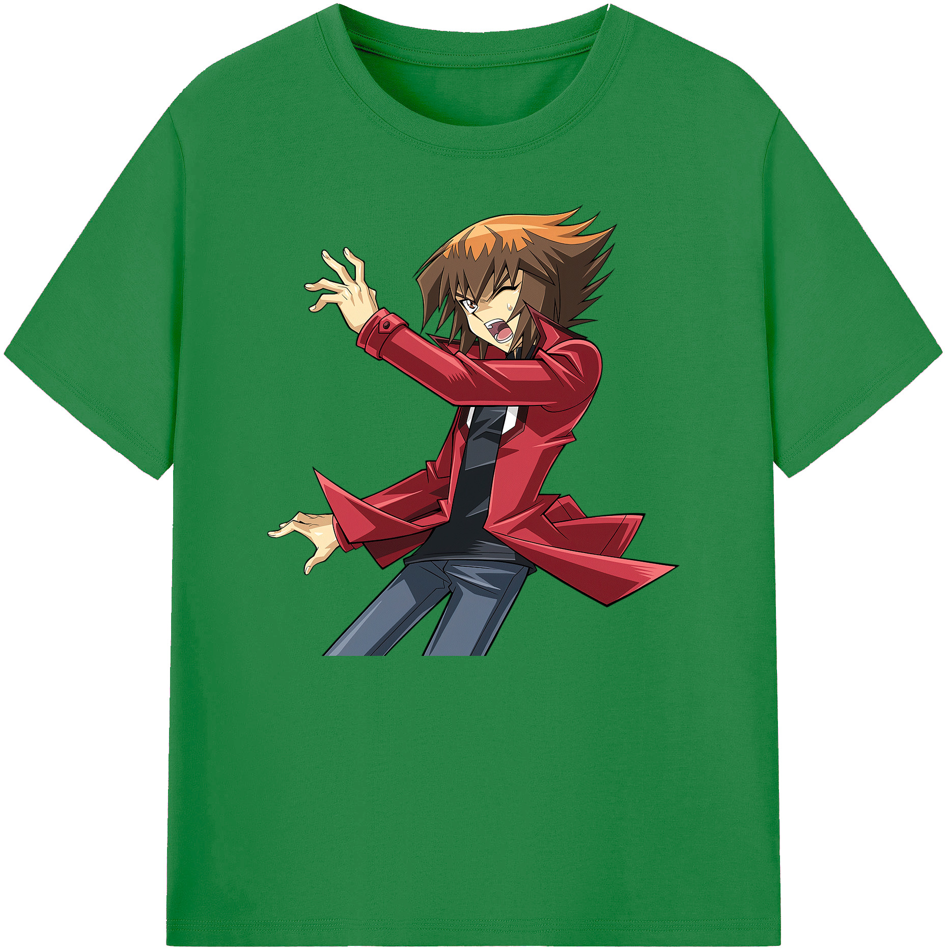 （画像用） 遊☆戯☆王 Yu-Gi-Oh! 綿100％ メンズ半袖Tシャツ｜肌触りやわらか＆通気性