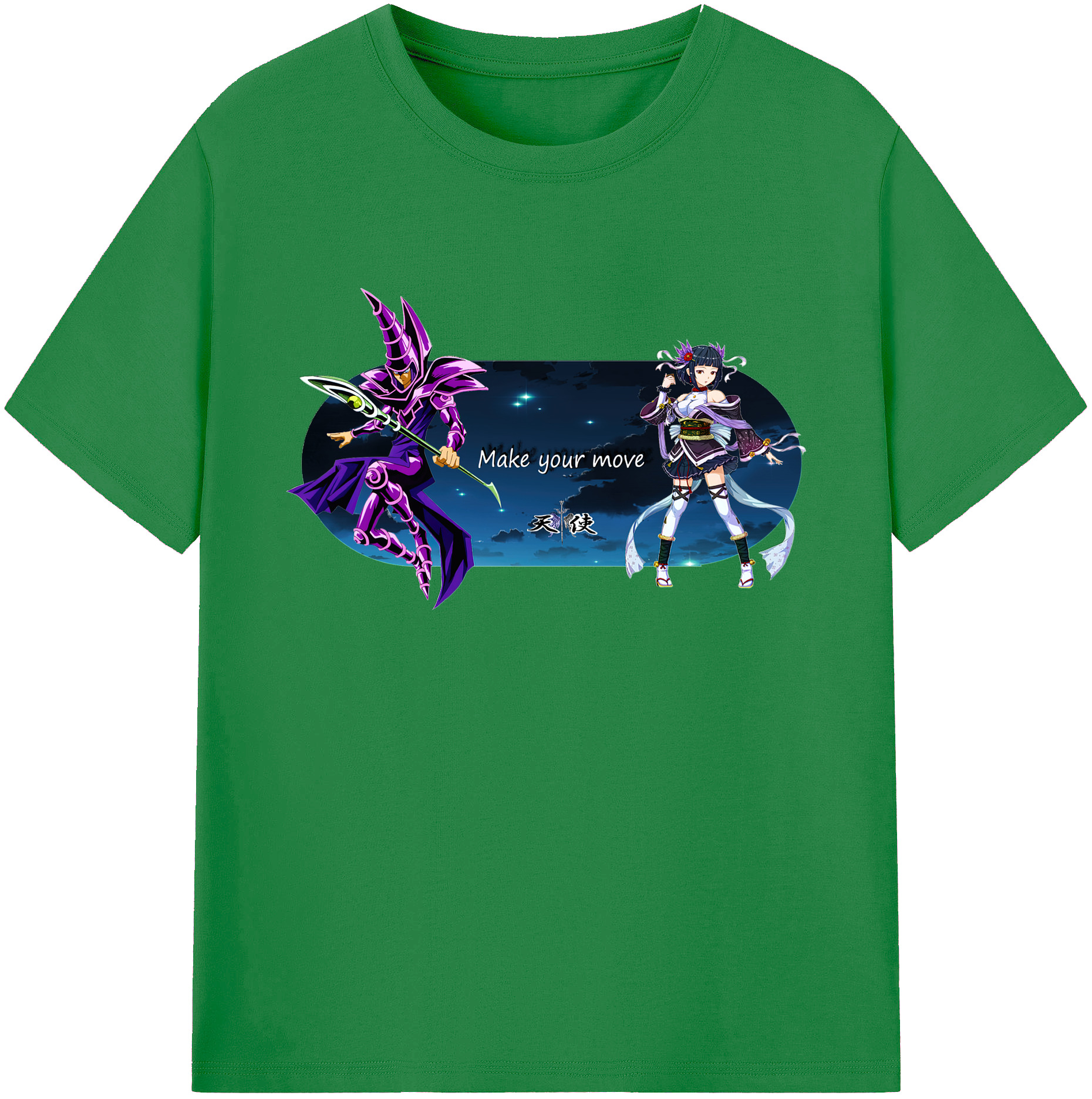 （画像用） 遊☆戯☆王 Yu-Gi-Oh! 綿100％ メンズ半袖Tシャツ｜肌触りやわらか＆通気性