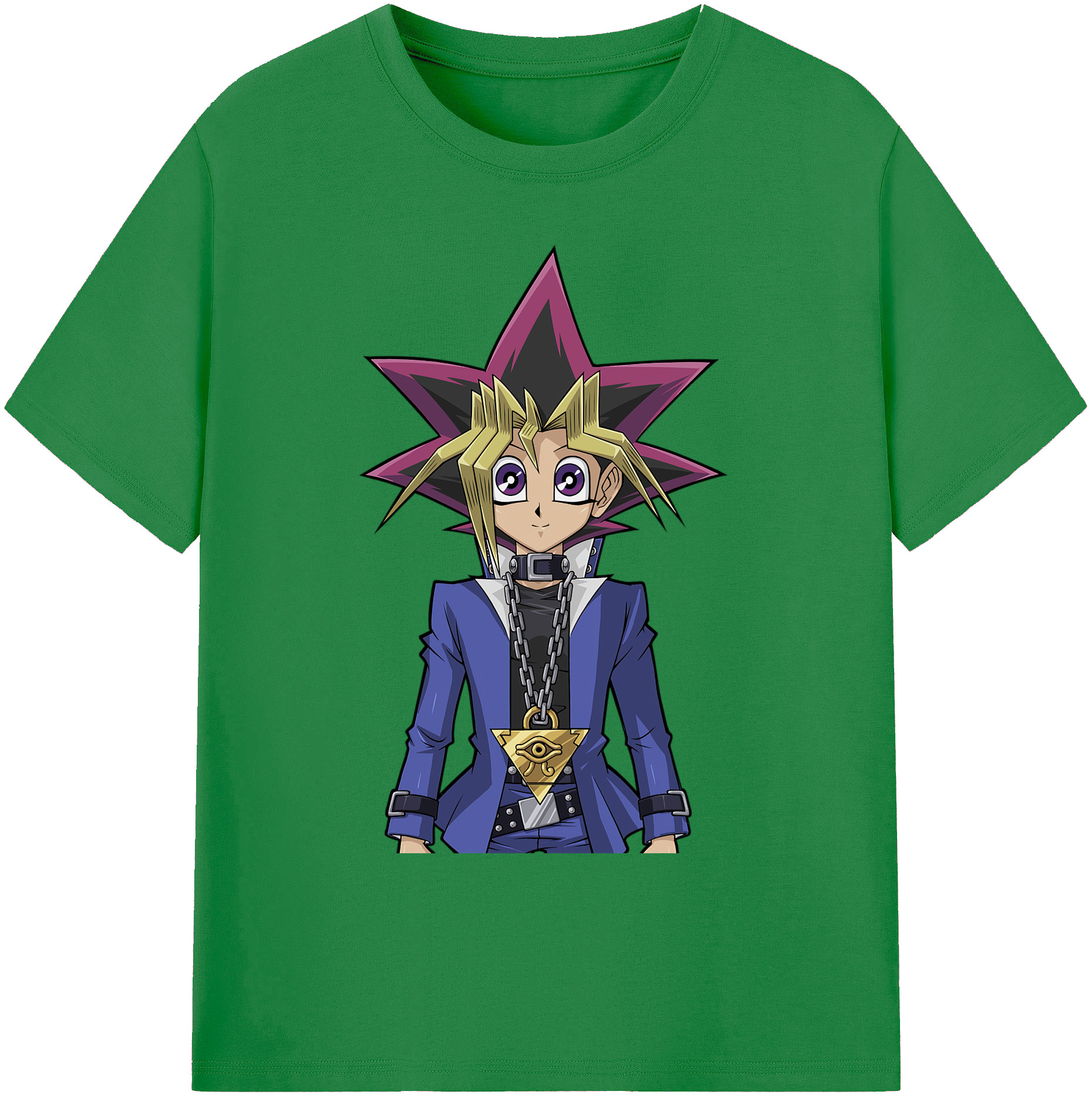 （画像用） 遊☆戯☆王 Yu-Gi-Oh! 綿100％ メンズ半袖Tシャツ｜肌触りやわらか＆通気性