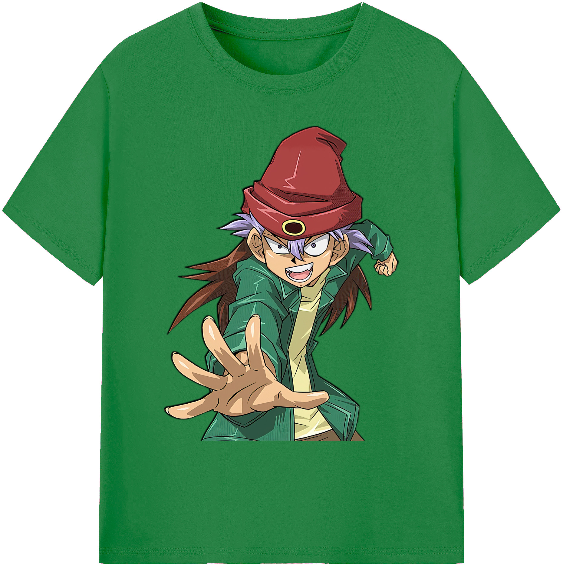 （画像用） 遊☆戯☆王 Yu-Gi-Oh! 綿100％ メンズ半袖Tシャツ｜肌触りやわらか＆通気性