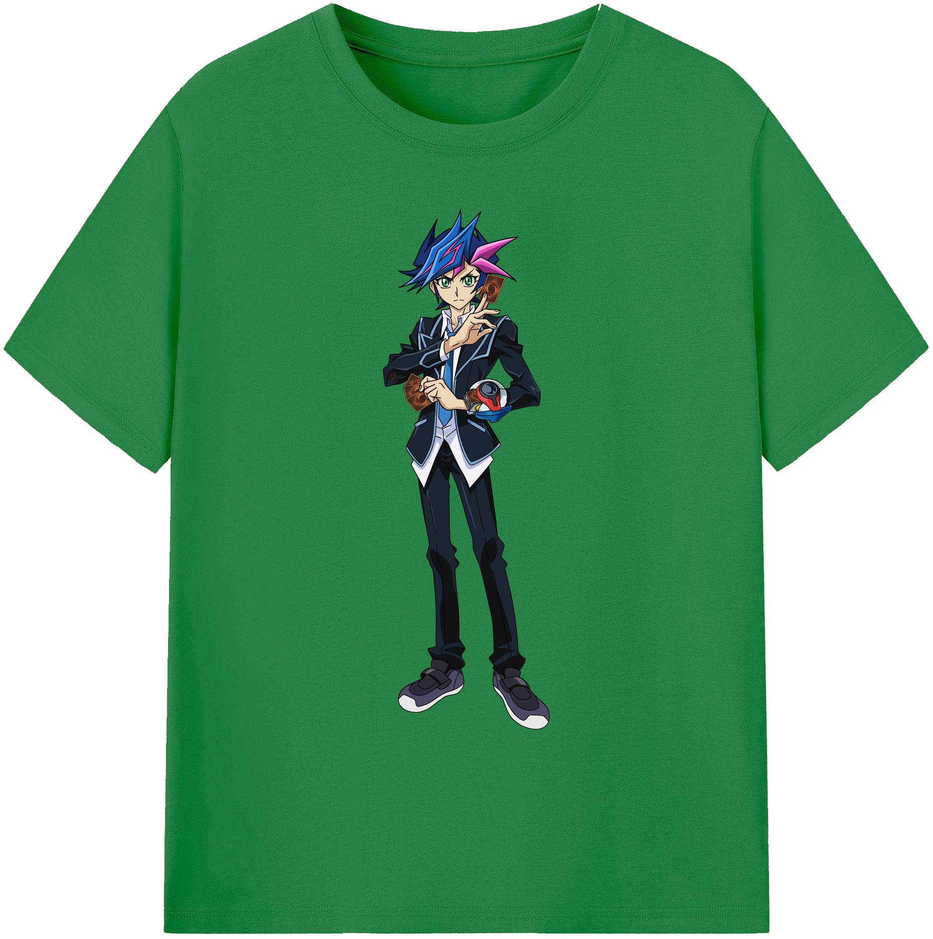 （画像用） 遊☆戯☆王 Yu-Gi-Oh! 綿100％ メンズ半袖Tシャツ｜肌触りやわらか＆通気性