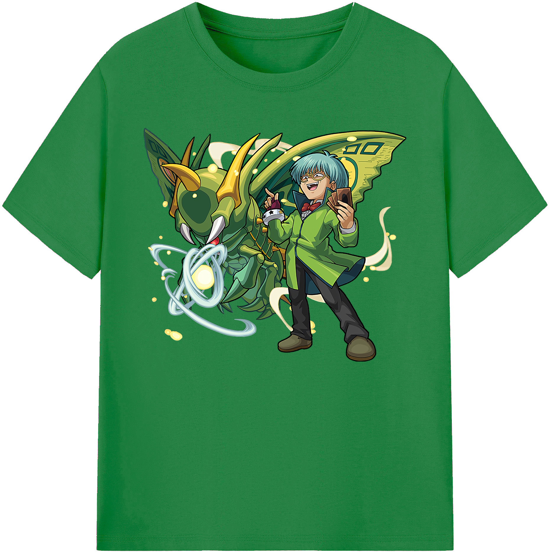 （画像用） 遊☆戯☆王 Yu-Gi-Oh! 綿100％ メンズ半袖Tシャツ｜肌触りやわらか＆通気性