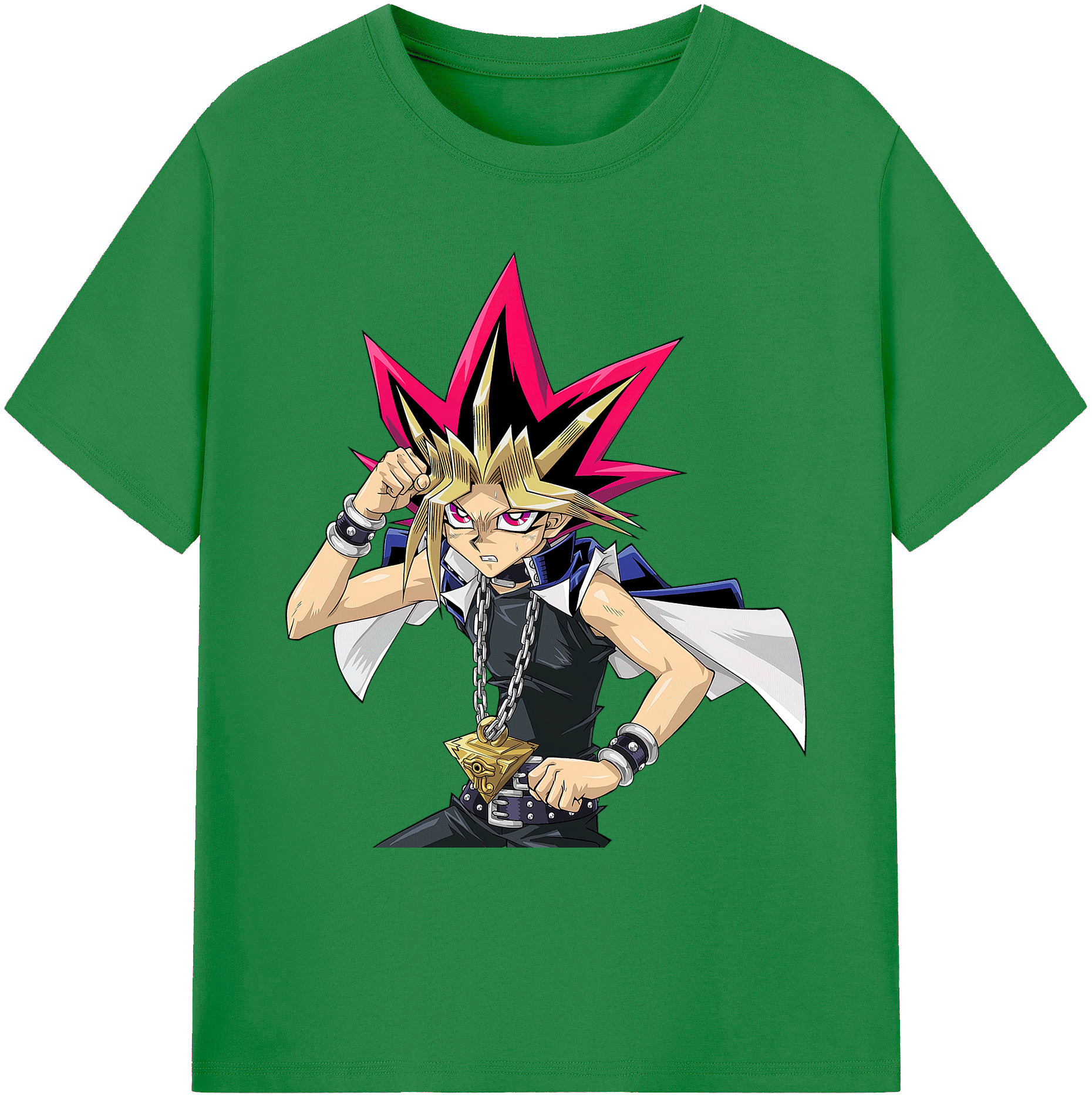 （画像用） 遊☆戯☆王 Yu-Gi-Oh! 綿100％ メンズ半袖Tシャツ｜肌触りやわらか＆通気性