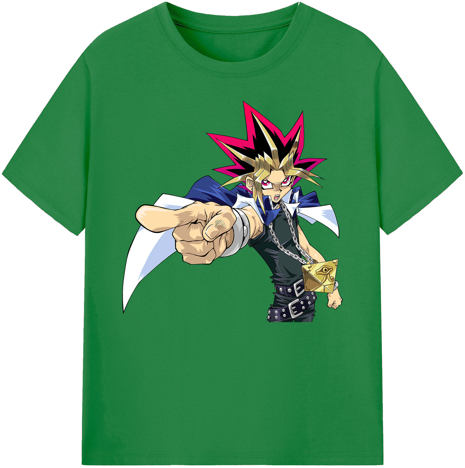 （画像用） 遊☆戯☆王 Yu-Gi-Oh! 綿100％ メンズ半袖Tシャツ｜肌触りやわらか＆通気性
