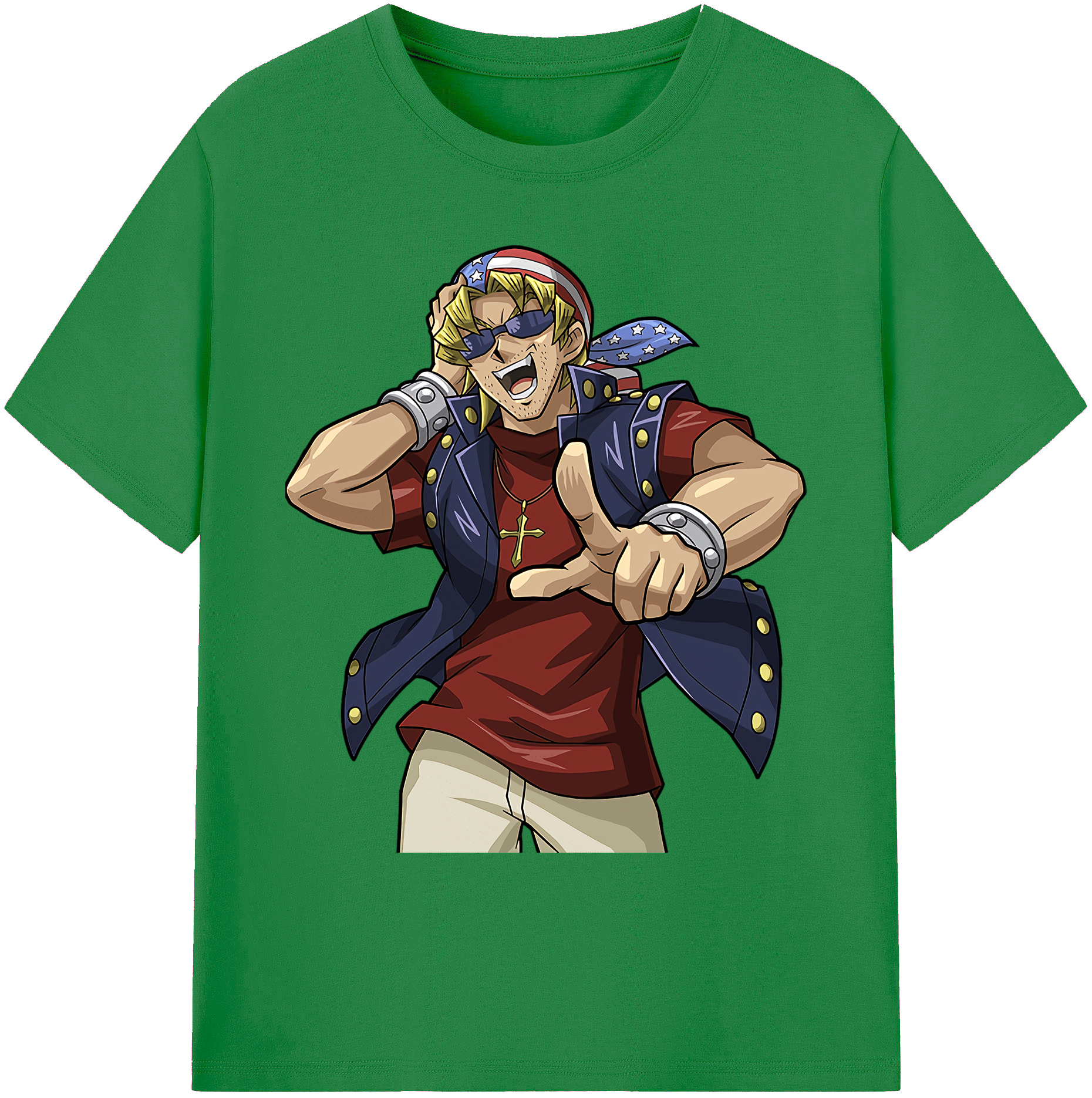 （画像用） 遊☆戯☆王 Yu-Gi-Oh! 綿100％ メンズ半袖Tシャツ｜肌触りやわらか＆通気性