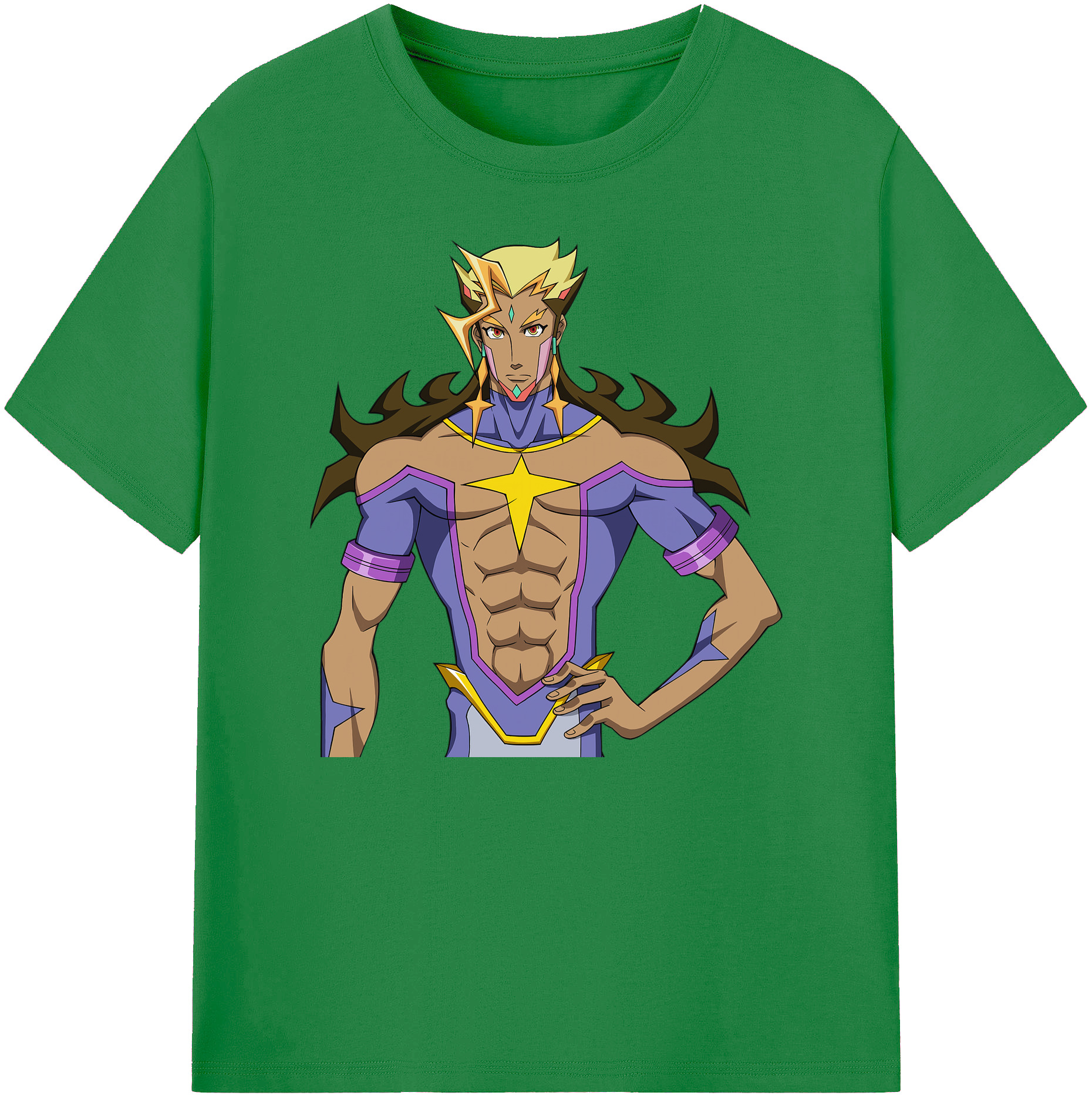 （画像用） 遊☆戯☆王 Yu-Gi-Oh! 綿100％ メンズ半袖Tシャツ｜肌触りやわらか＆通気性