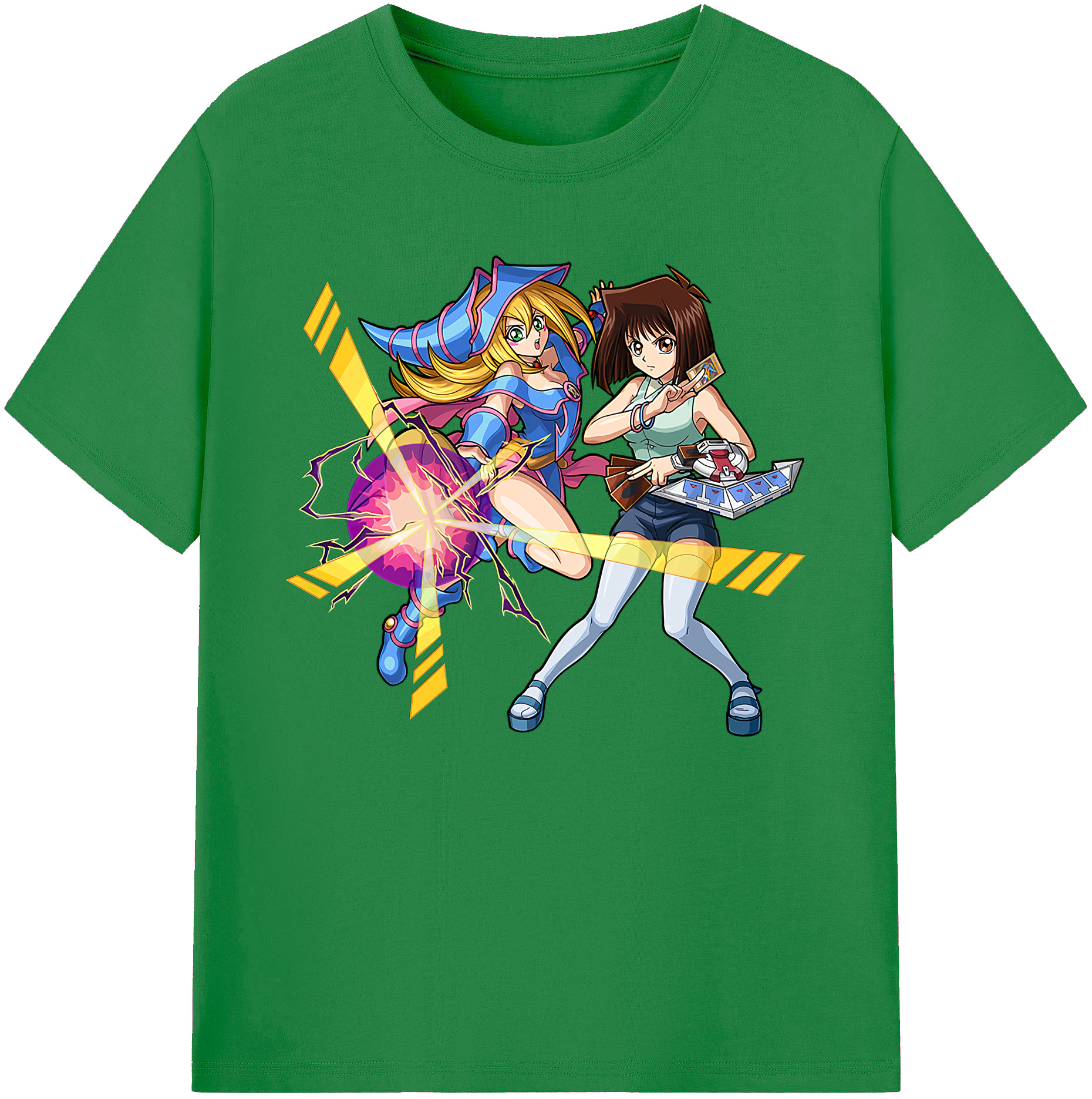 （画像用） 遊☆戯☆王 Yu-Gi-Oh! 綿100％ メンズ半袖Tシャツ｜肌触りやわらか＆通気性