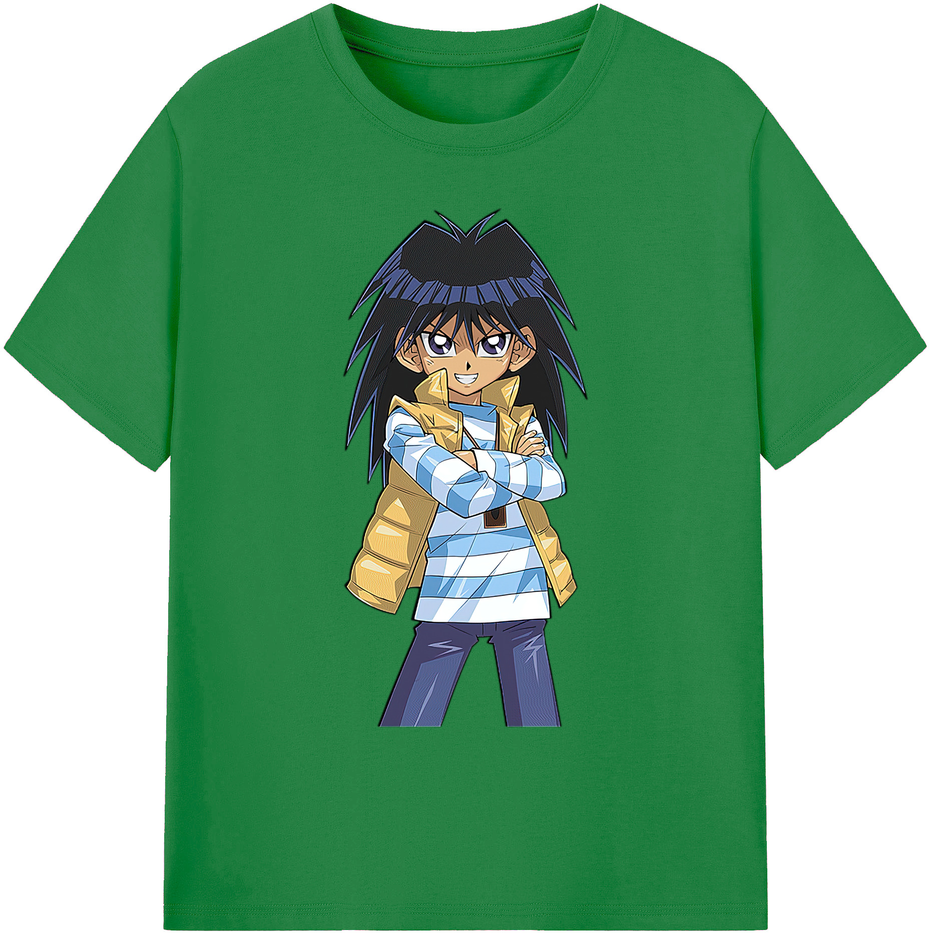 （画像用） 遊☆戯☆王 Yu-Gi-Oh! 綿100％ メンズ半袖Tシャツ｜肌触りやわらか＆通気性