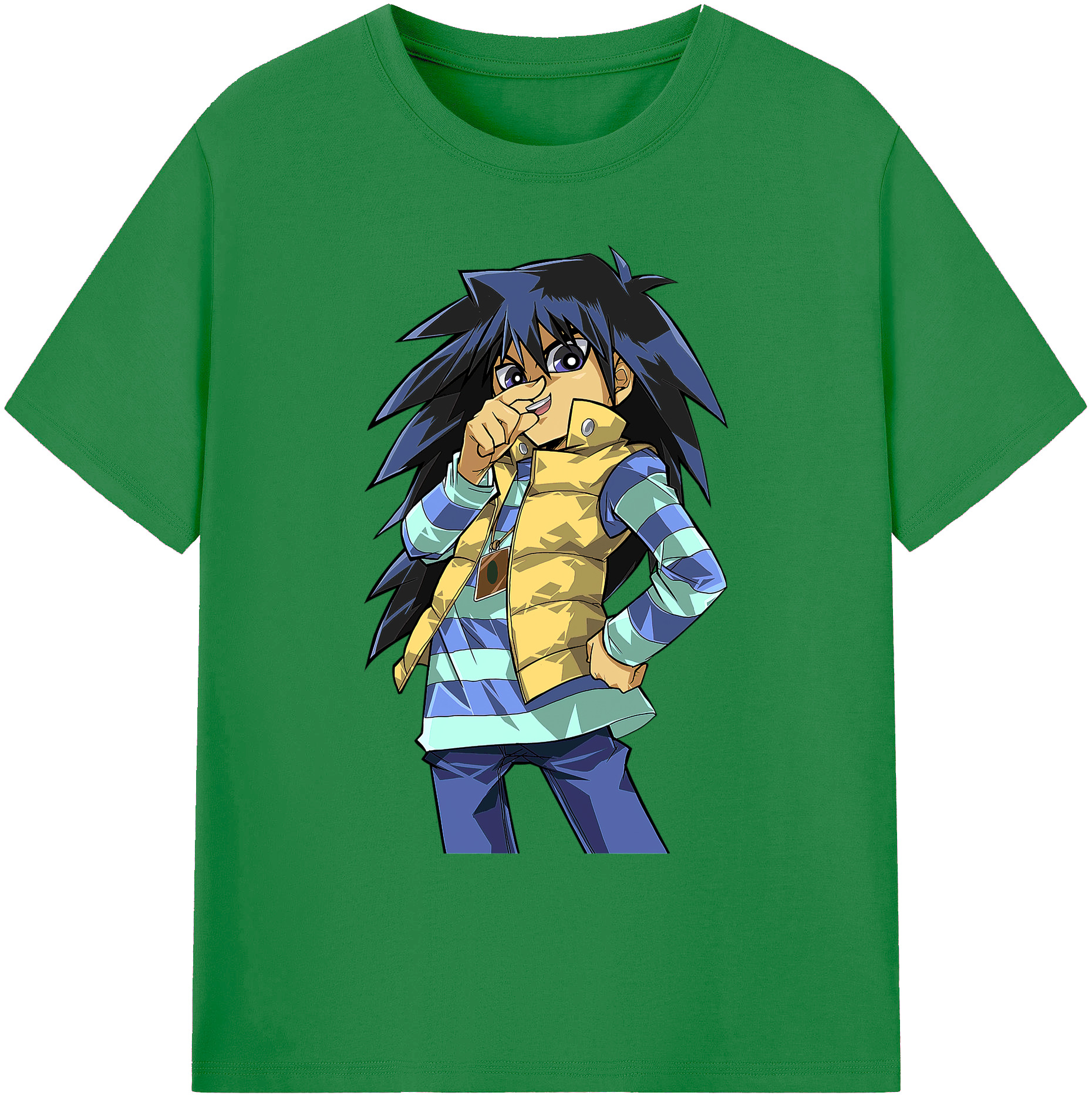 （画像用） 遊☆戯☆王 Yu-Gi-Oh! 綿100％ メンズ半袖Tシャツ｜肌触りやわらか＆通気性