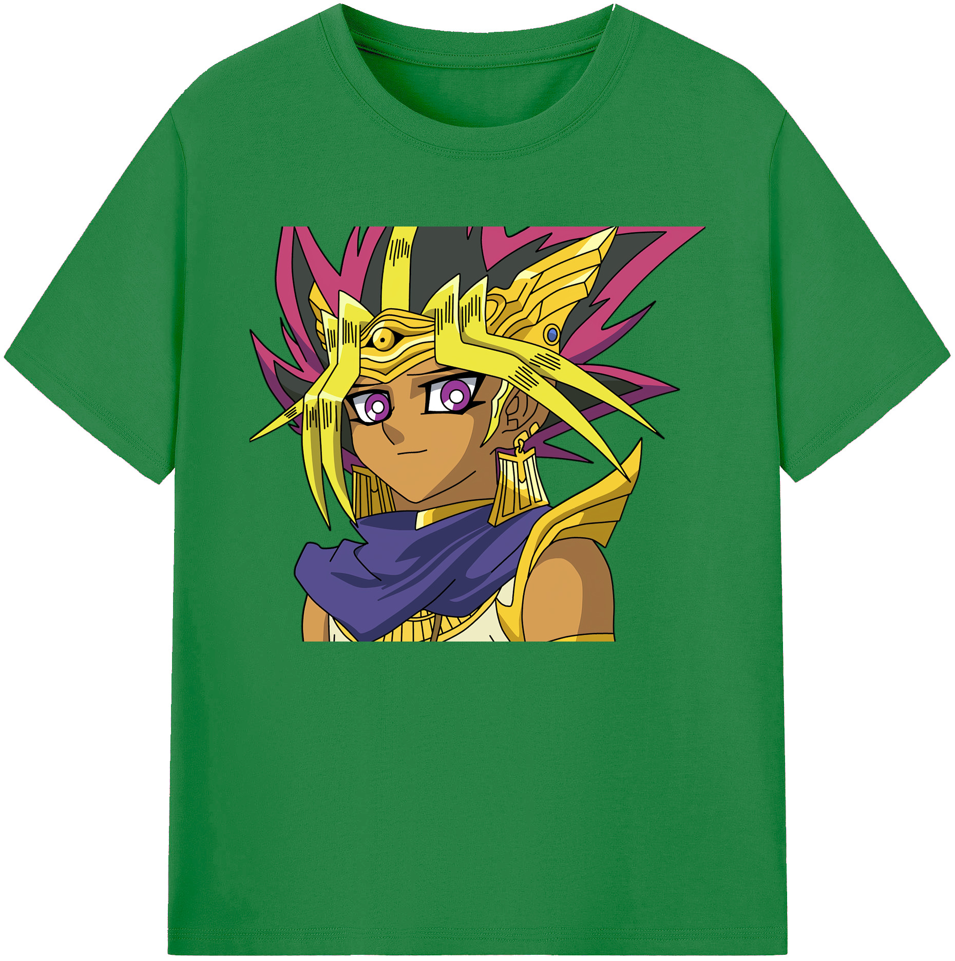 （画像用） 遊☆戯☆王 Yu-Gi-Oh! 綿100％ メンズ半袖Tシャツ｜肌触りやわらか＆通気性