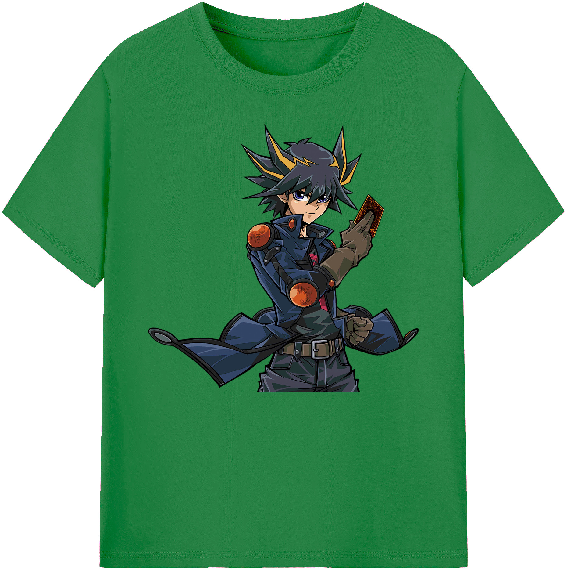 （画像用） 遊☆戯☆王 Yu-Gi-Oh! 綿100％ メンズ半袖Tシャツ｜肌触りやわらか＆通気性