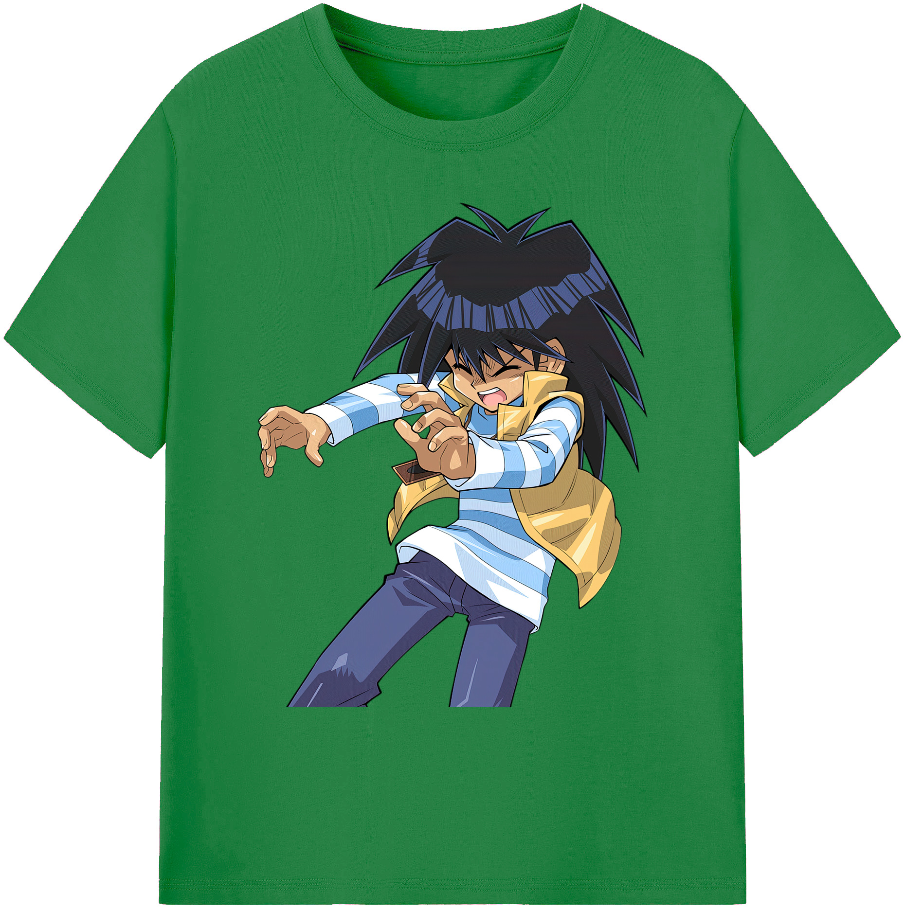 （画像用） 遊☆戯☆王 Yu-Gi-Oh! 綿100％ メンズ半袖Tシャツ｜肌触りやわらか＆通気性