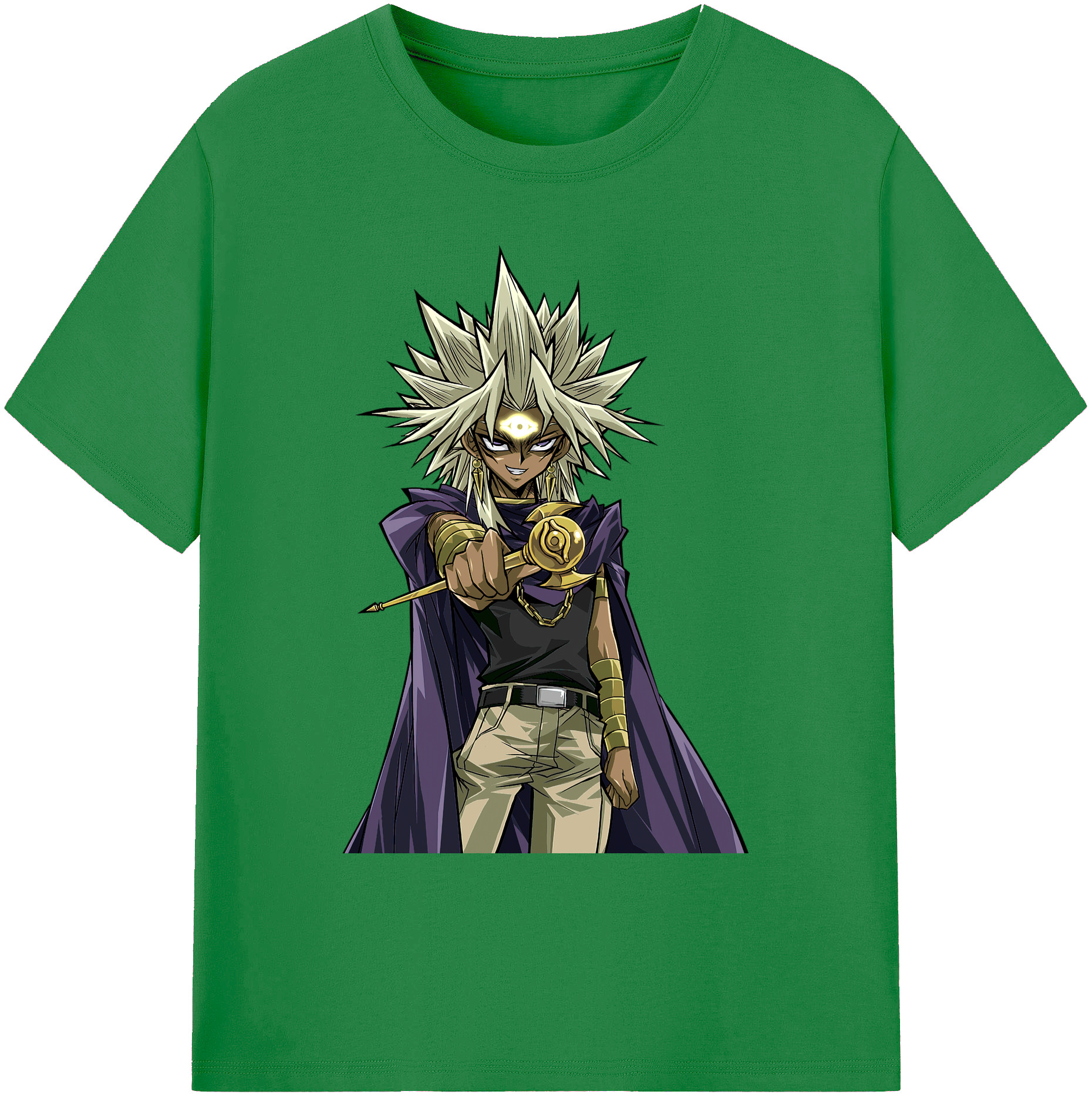 （画像用） 遊☆戯☆王 Yu-Gi-Oh! 綿100％ メンズ半袖Tシャツ｜肌触りやわらか＆通気性