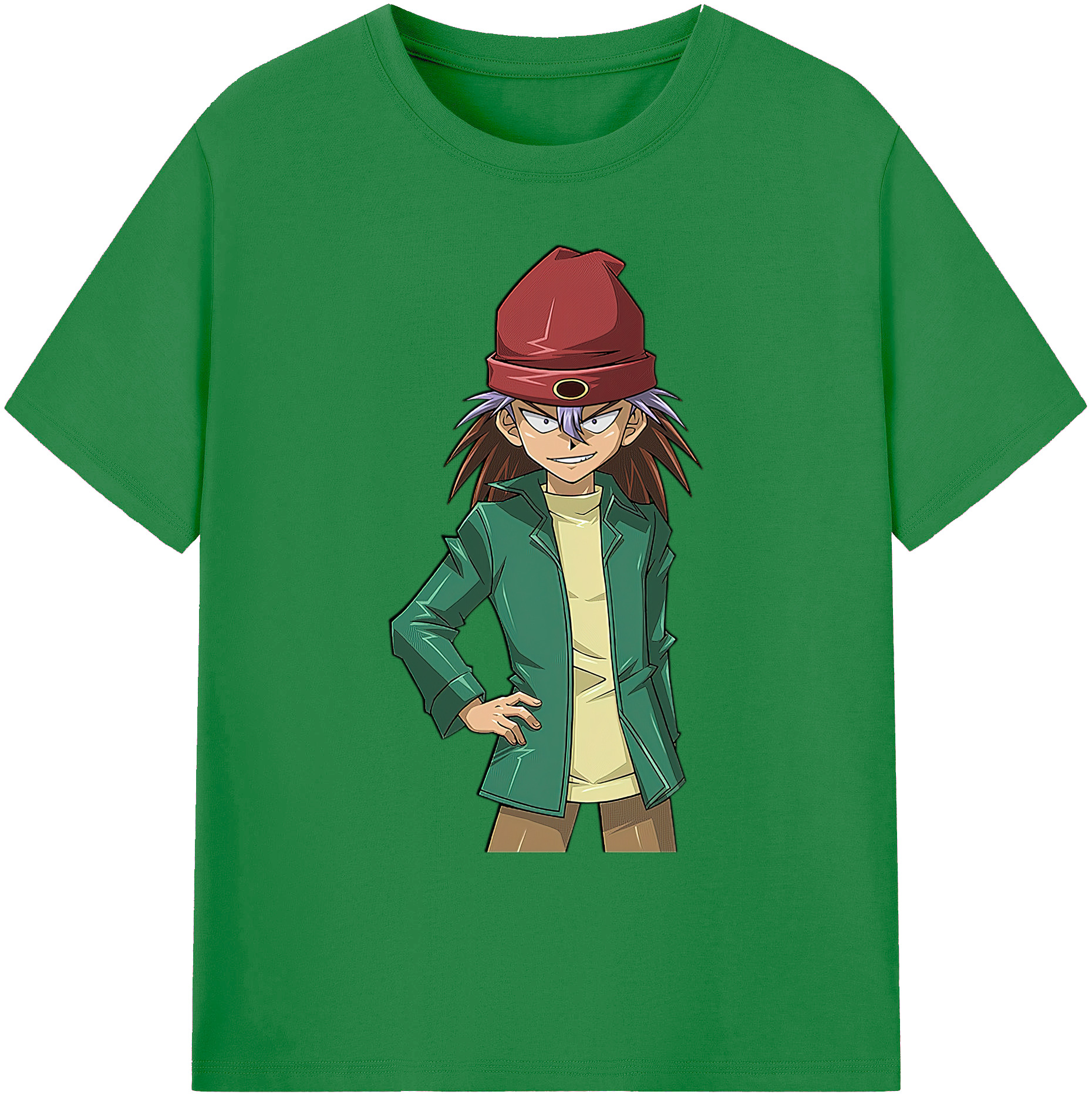 （画像用） 遊☆戯☆王 Yu-Gi-Oh! 綿100％ メンズ半袖Tシャツ｜肌触りやわらか＆通気性