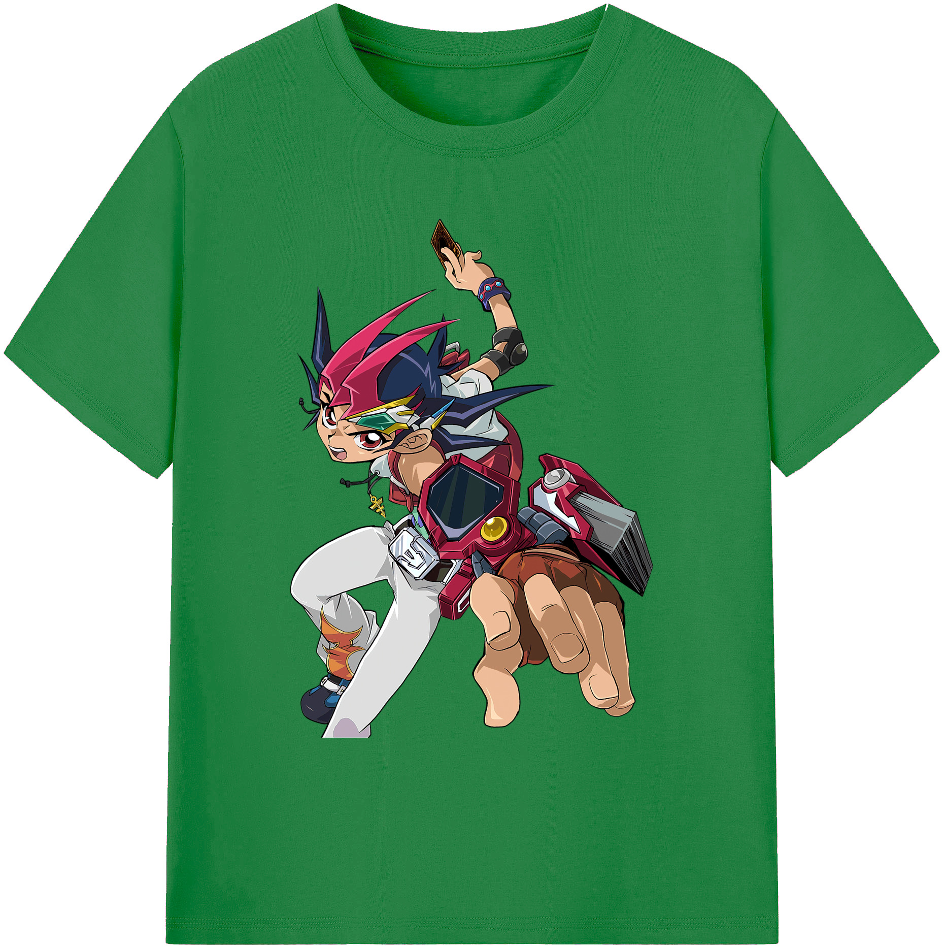 （画像用） 遊☆戯☆王 Yu-Gi-Oh! 綿100％ メンズ半袖Tシャツ｜肌触りやわらか＆通気性