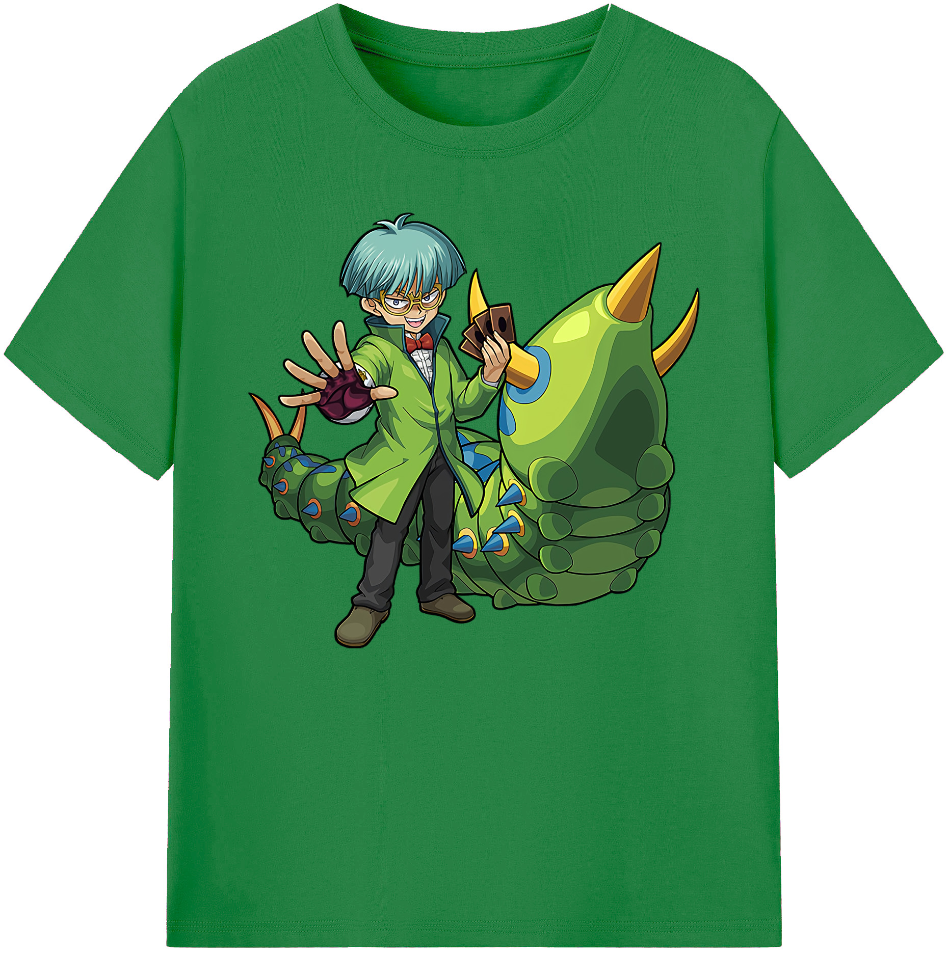 （画像用） 遊☆戯☆王 Yu-Gi-Oh! 綿100％ メンズ半袖Tシャツ｜肌触りやわらか＆通気性