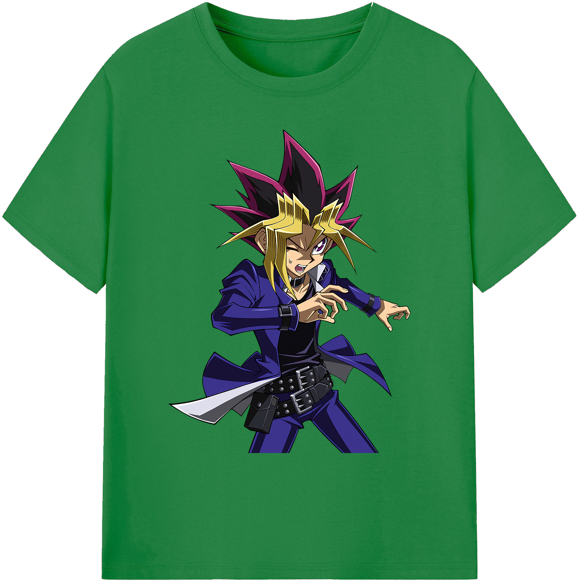 （画像用） 遊☆戯☆王 Yu-Gi-Oh! 綿100％ メンズ半袖Tシャツ｜肌触りやわらか＆通気性