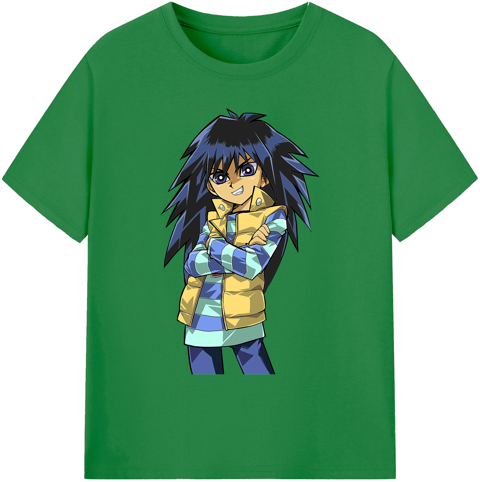 （画像用） 遊☆戯☆王 Yu-Gi-Oh! 綿100％ メンズ半袖Tシャツ｜肌触りやわらか＆通気性