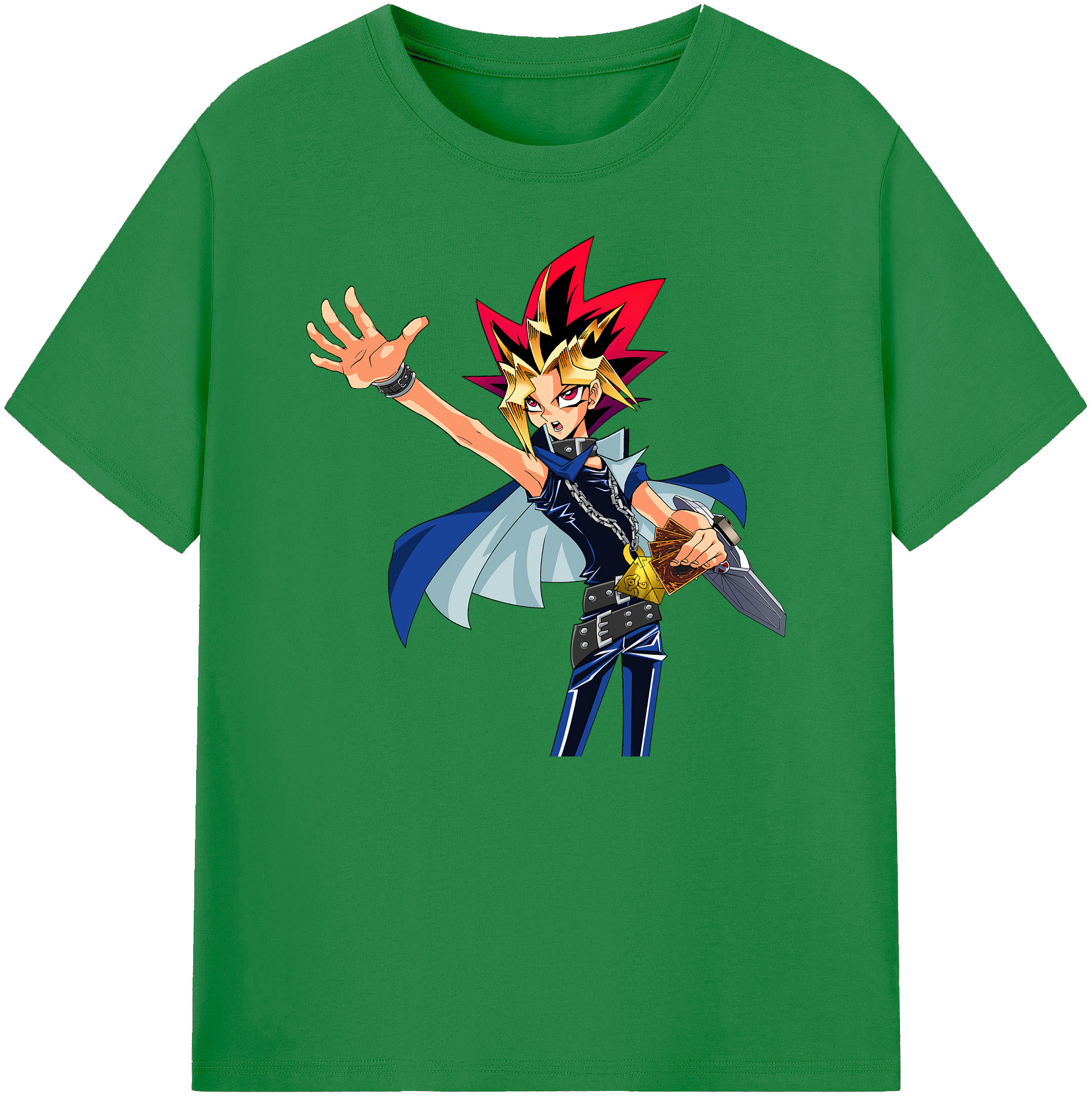 （画像用） 遊☆戯☆王 Yu-Gi-Oh! 綿100％ メンズ半袖Tシャツ｜肌触りやわらか＆通気性