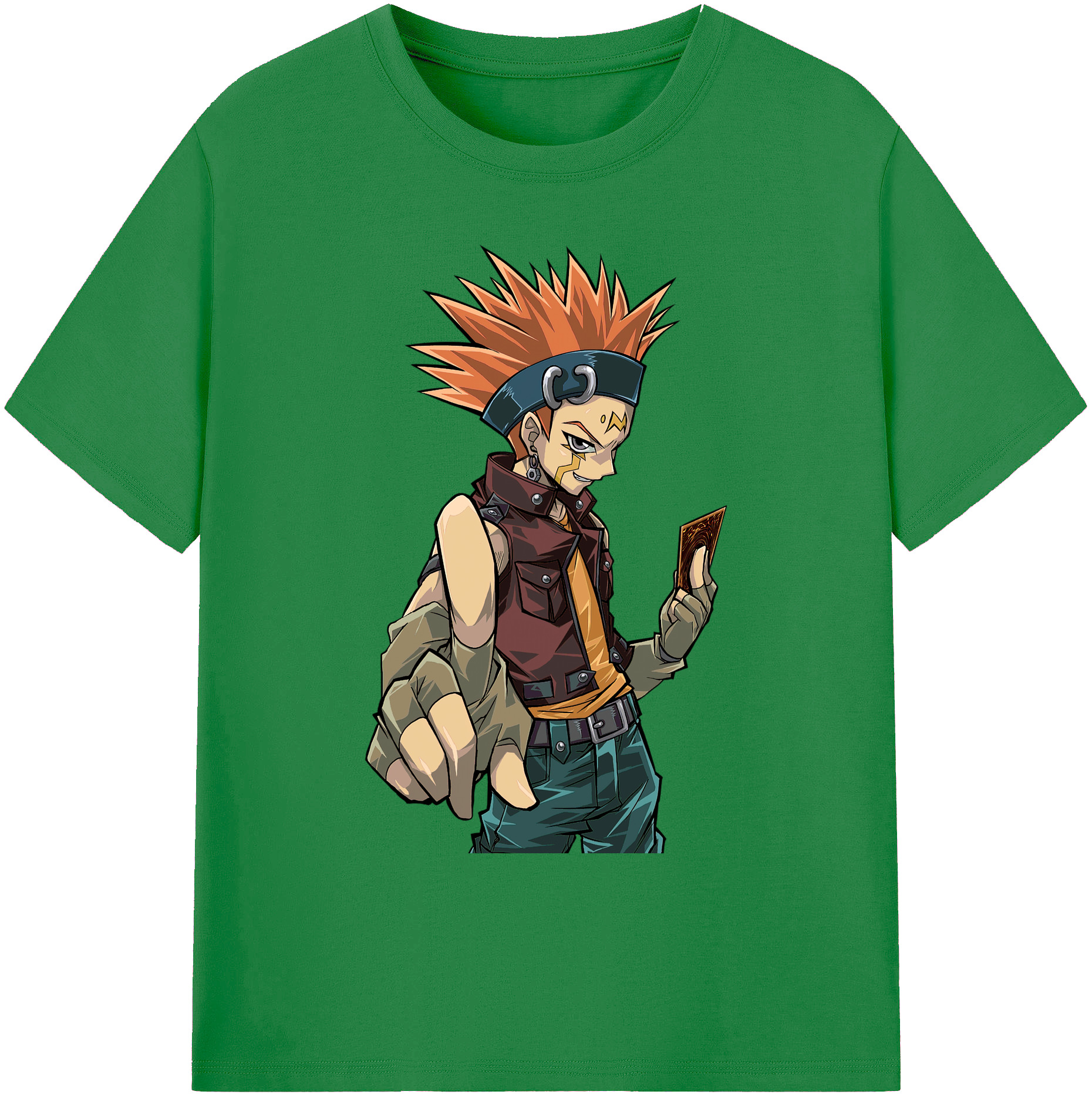 （画像用） 遊☆戯☆王 Yu-Gi-Oh! 綿100％ メンズ半袖Tシャツ｜肌触りやわらか＆通気性