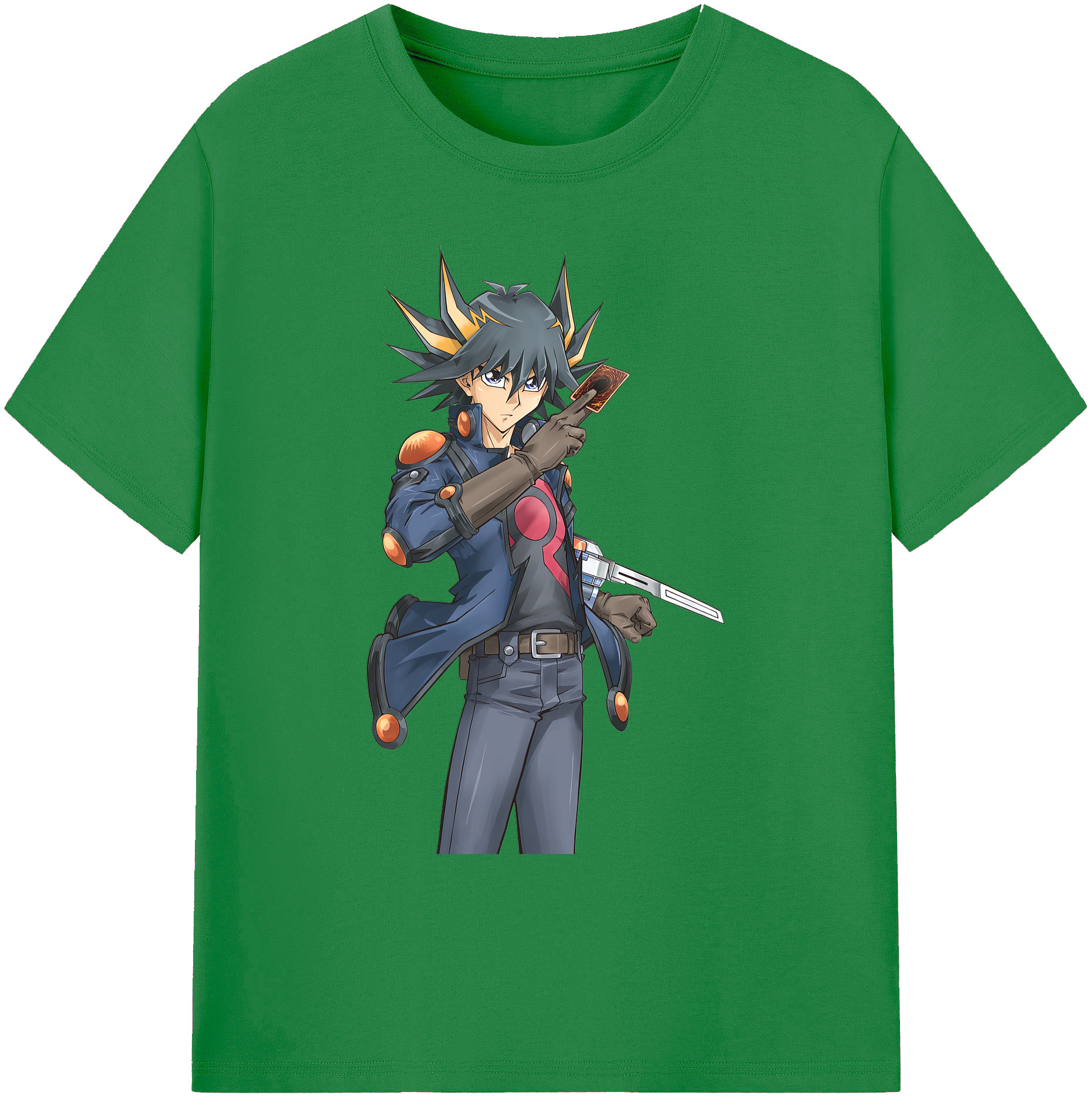 遊☆戯☆王 Yu-Gi-Oh! 綿100％ メンズ半袖Tシャツ｜肌触りやわらか＆通気性