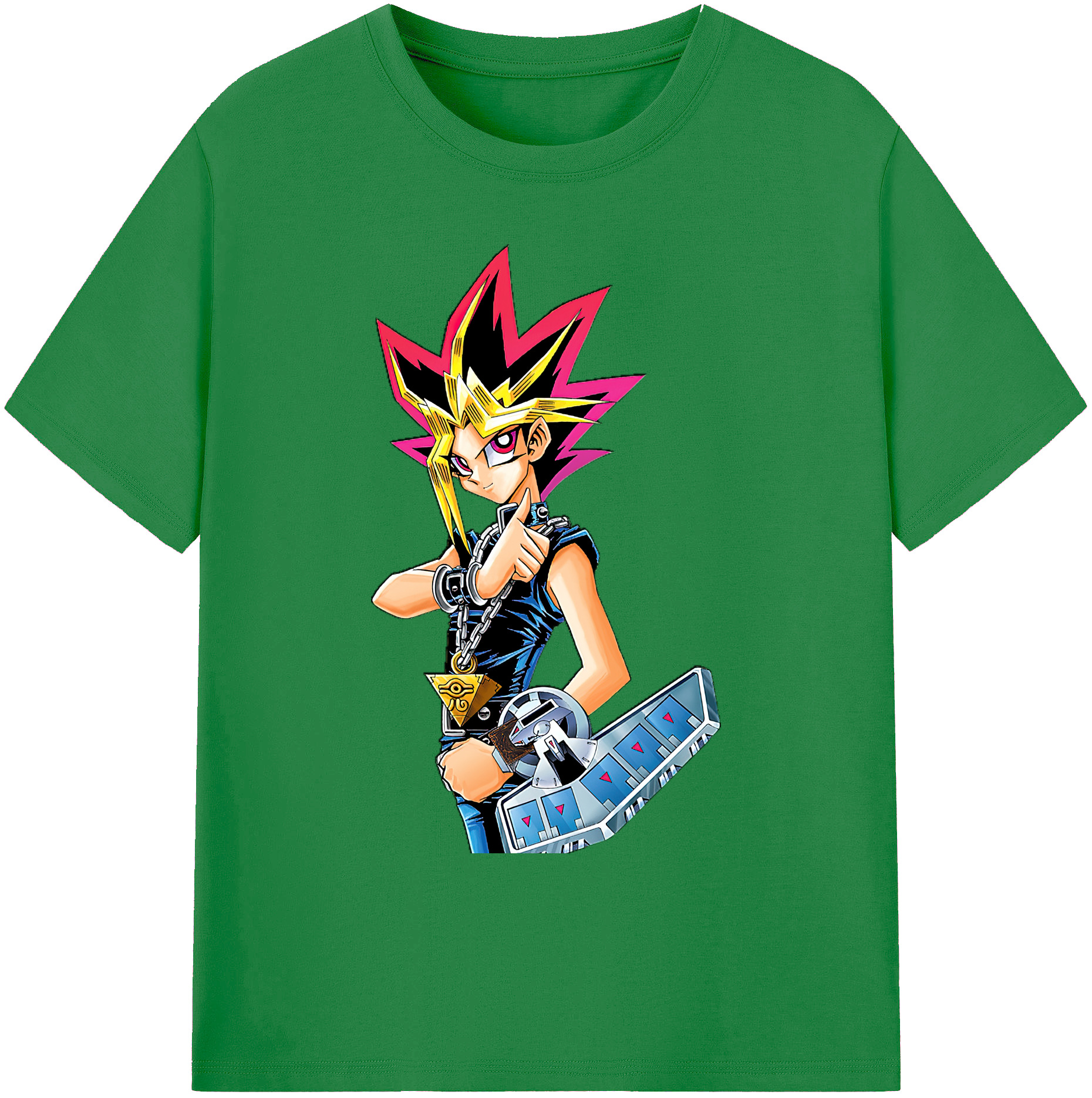 遊☆戯☆王 Yu-Gi-Oh! 綿100％ メンズ半袖Tシャツ｜肌触りやわらか＆通気性