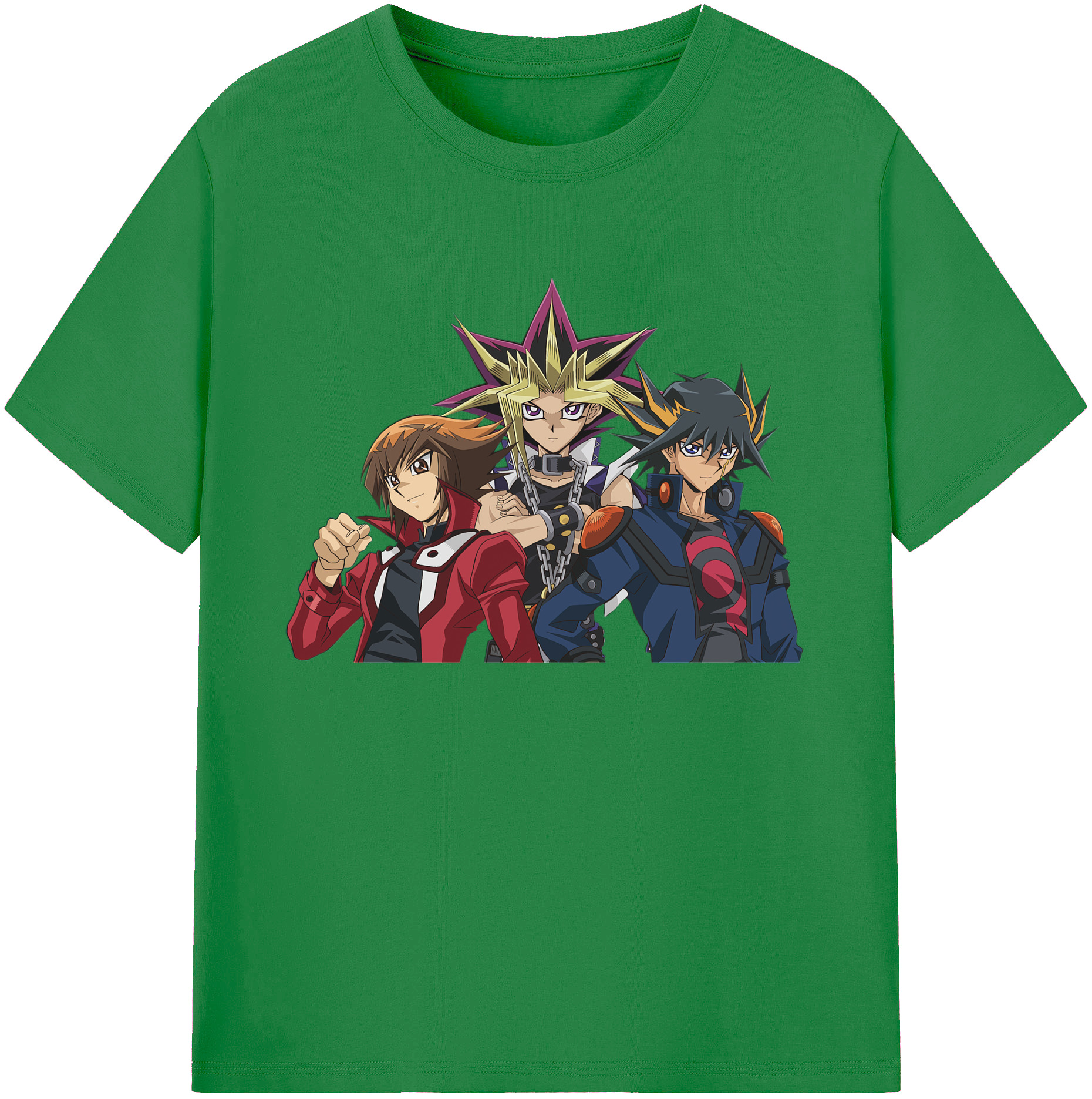 （画像用） 遊☆戯☆王 Yu-Gi-Oh! 綿100％ メンズ半袖Tシャツ｜肌触りやわらか＆通気性