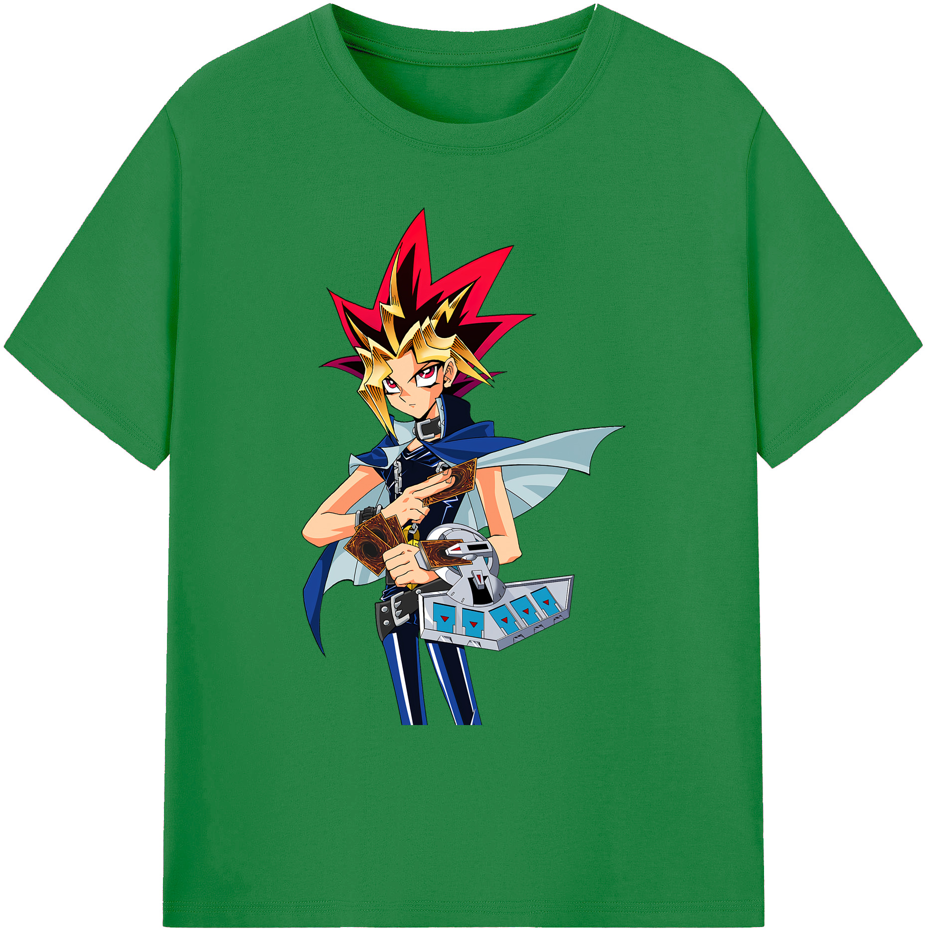 遊☆戯☆王 Yu-Gi-Oh! 綿100％ メンズ半袖Tシャツ｜肌触りやわらか＆通気性