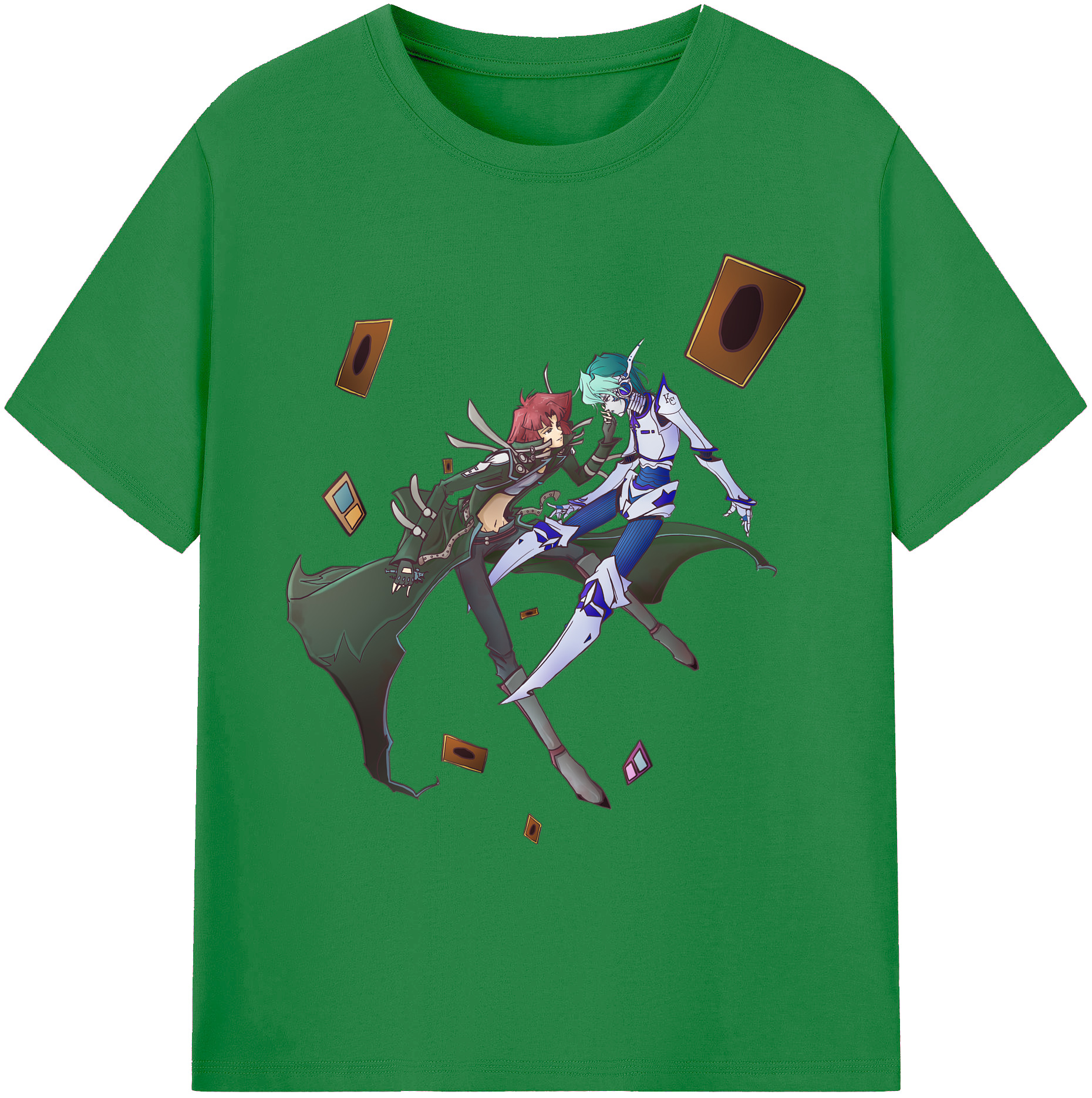 （画像用） 遊☆戯☆王 Yu-Gi-Oh! 綿100％ メンズ半袖Tシャツ｜肌触りやわらか＆通気性