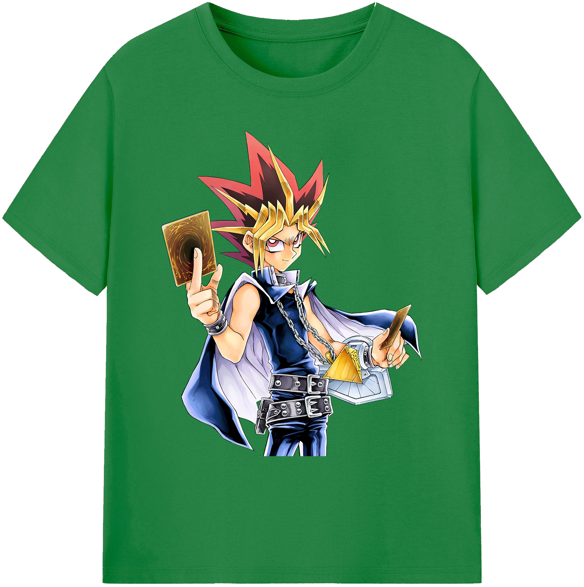 （画像用） 遊☆戯☆王 Yu-Gi-Oh! 綿100％ メンズ半袖Tシャツ｜肌触りやわらか＆通気性