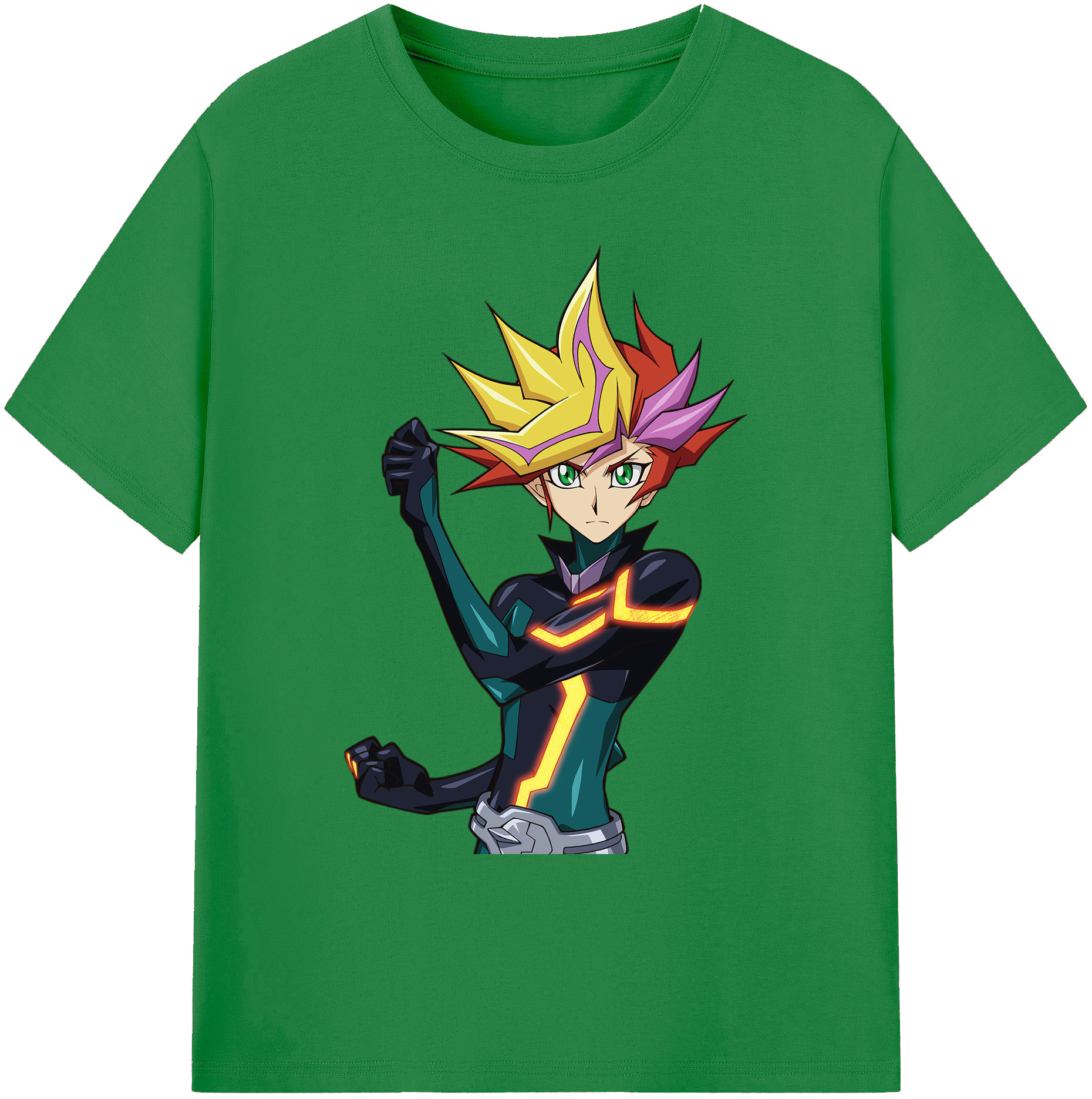 （画像用） 遊☆戯☆王 Yu-Gi-Oh! 綿100％ メンズ半袖Tシャツ｜肌触りやわらか＆通気性