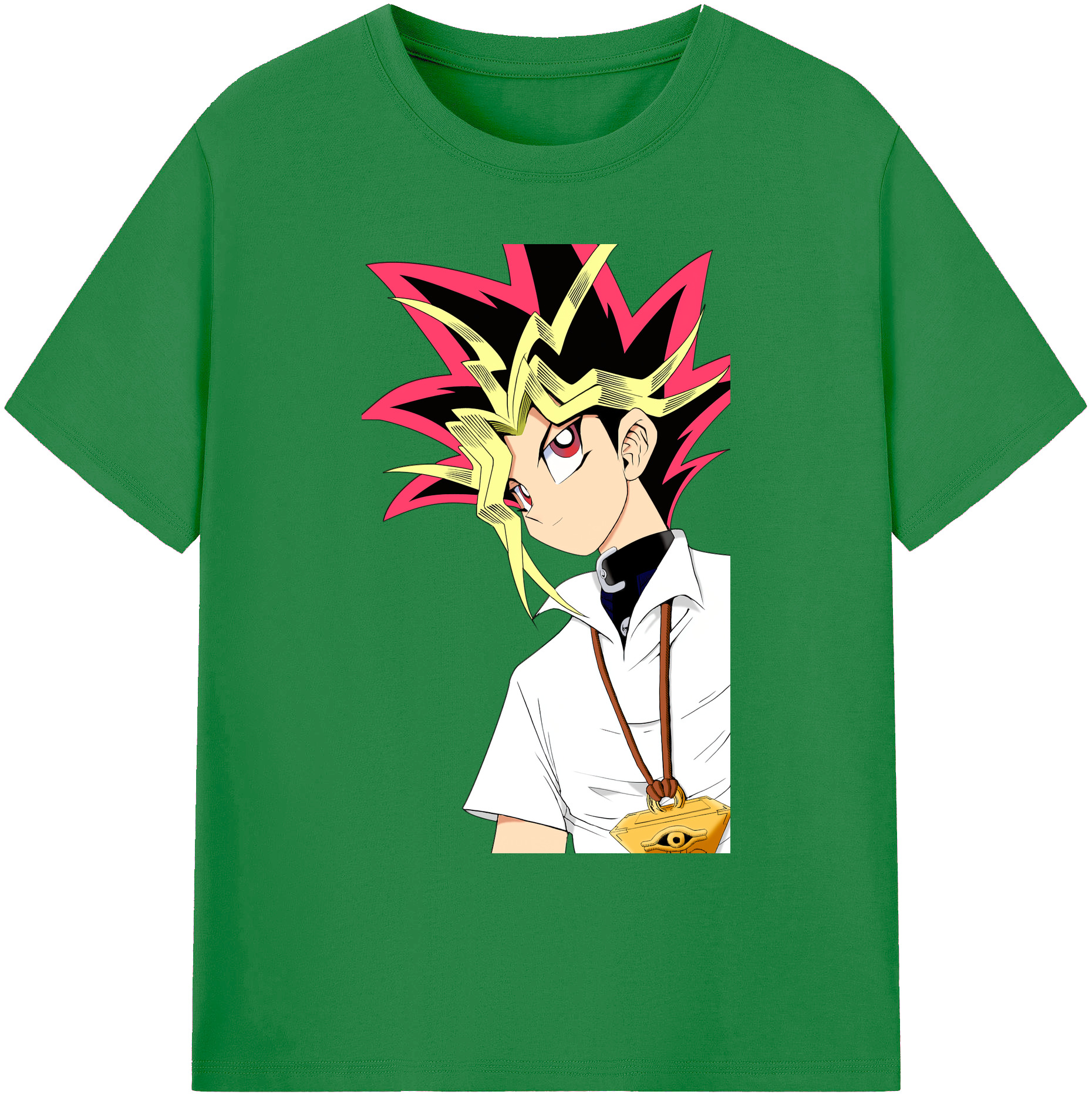 （画像用） 遊☆戯☆王 Yu-Gi-Oh! 綿100％ メンズ半袖Tシャツ｜肌触りやわらか＆通気性
