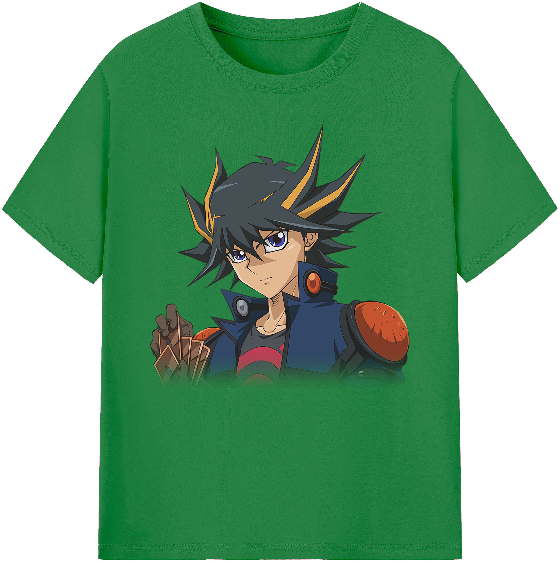 （画像用） 遊☆戯☆王 Yu-Gi-Oh! 綿100％ メンズ半袖Tシャツ｜肌触りやわらか＆通気性