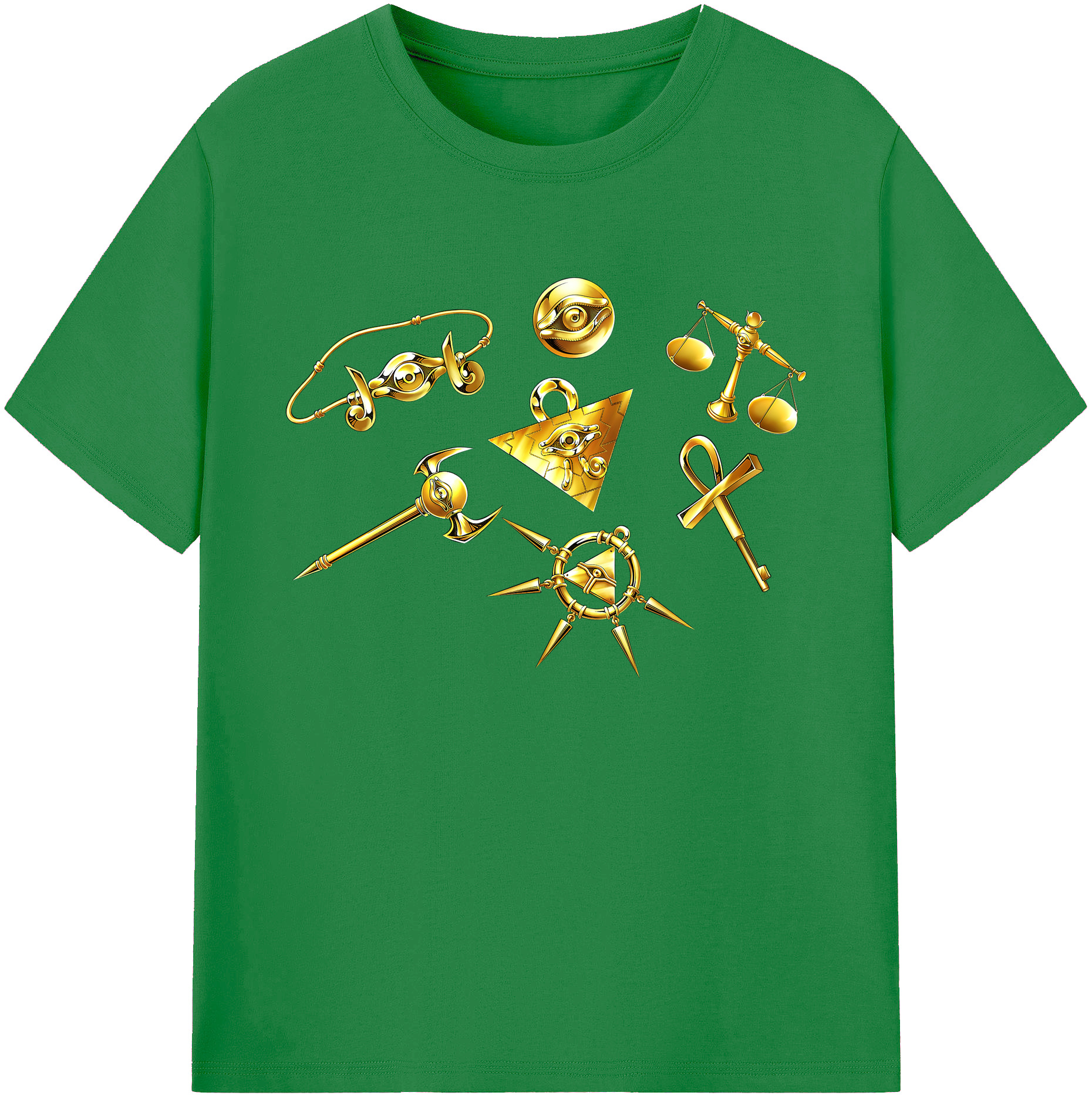 （画像用） 遊☆戯☆王 Yu-Gi-Oh! 綿100％ メンズ半袖Tシャツ｜肌触りやわらか＆通気性