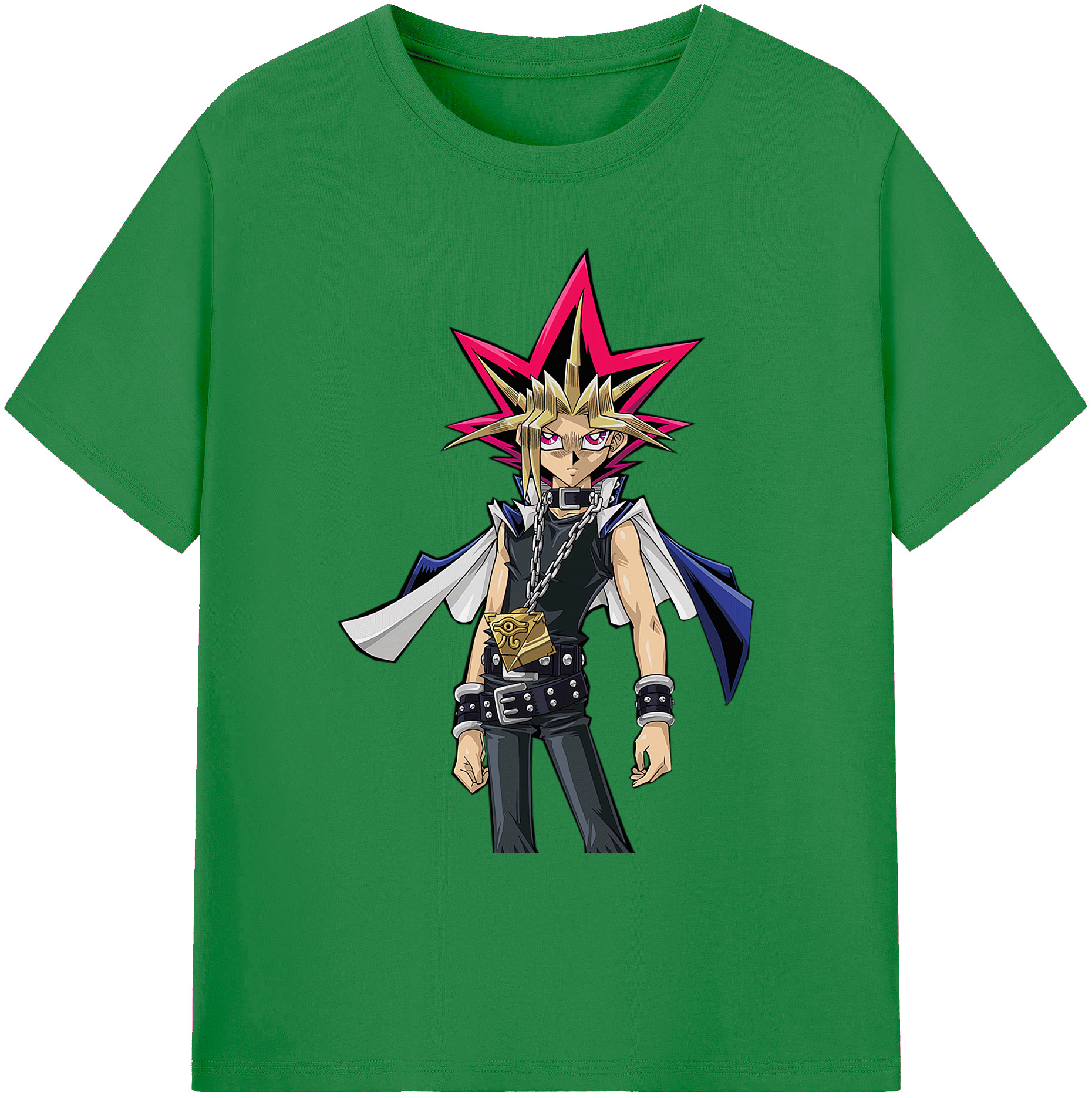 （画像用） 遊☆戯☆王 Yu-Gi-Oh! 綿100％ メンズ半袖Tシャツ｜肌触りやわらか＆通気性
