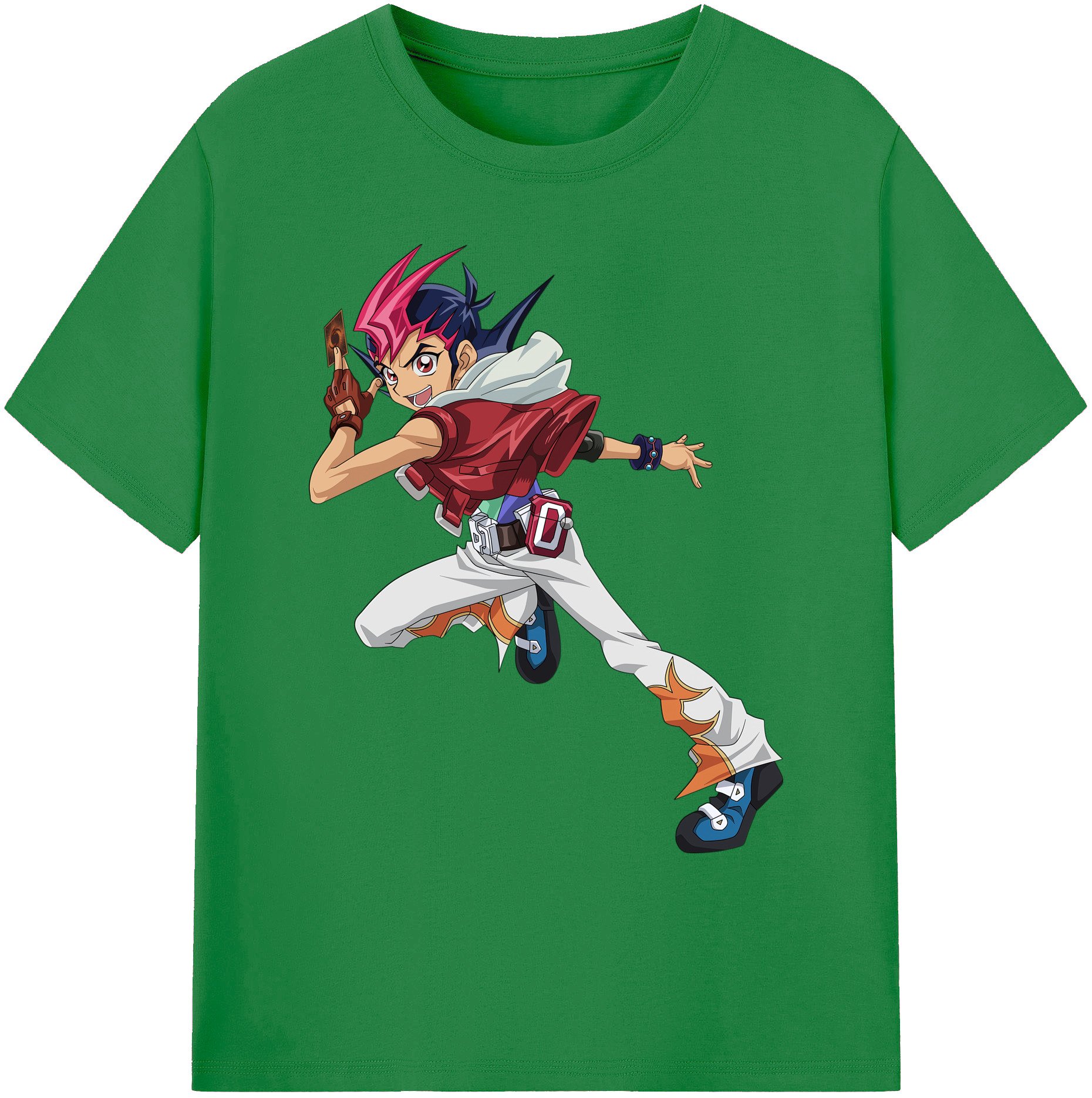 （画像用） 遊☆戯☆王 Yu-Gi-Oh! 綿100％ メンズ半袖Tシャツ｜肌触りやわらか＆通気性