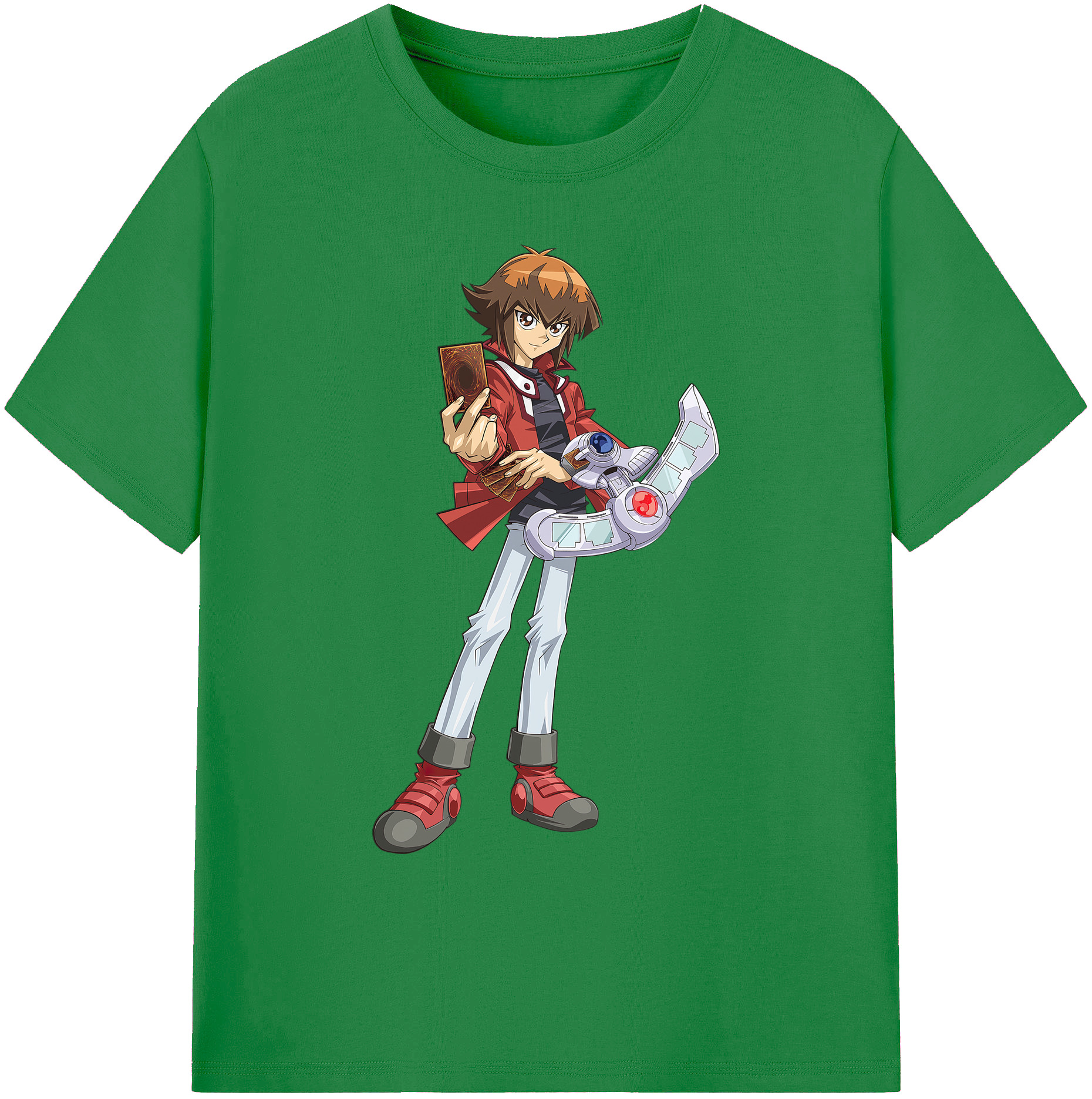 （画像用） 遊☆戯☆王 Yu-Gi-Oh! 綿100％ メンズ半袖Tシャツ｜肌触りやわらか＆通気性