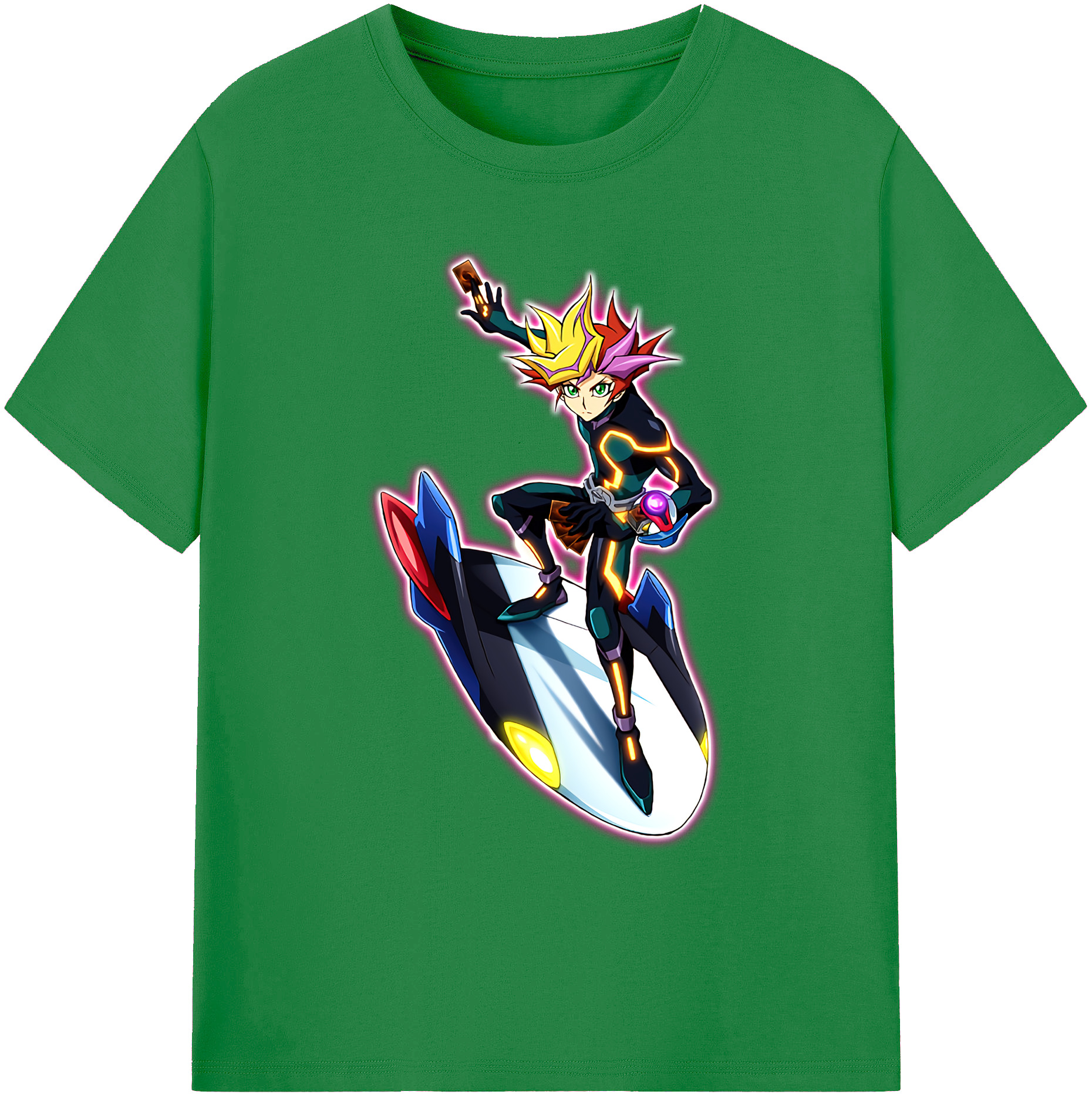 （画像用） 遊☆戯☆王 Yu-Gi-Oh! 綿100％ メンズ半袖Tシャツ｜肌触りやわらか＆通気性