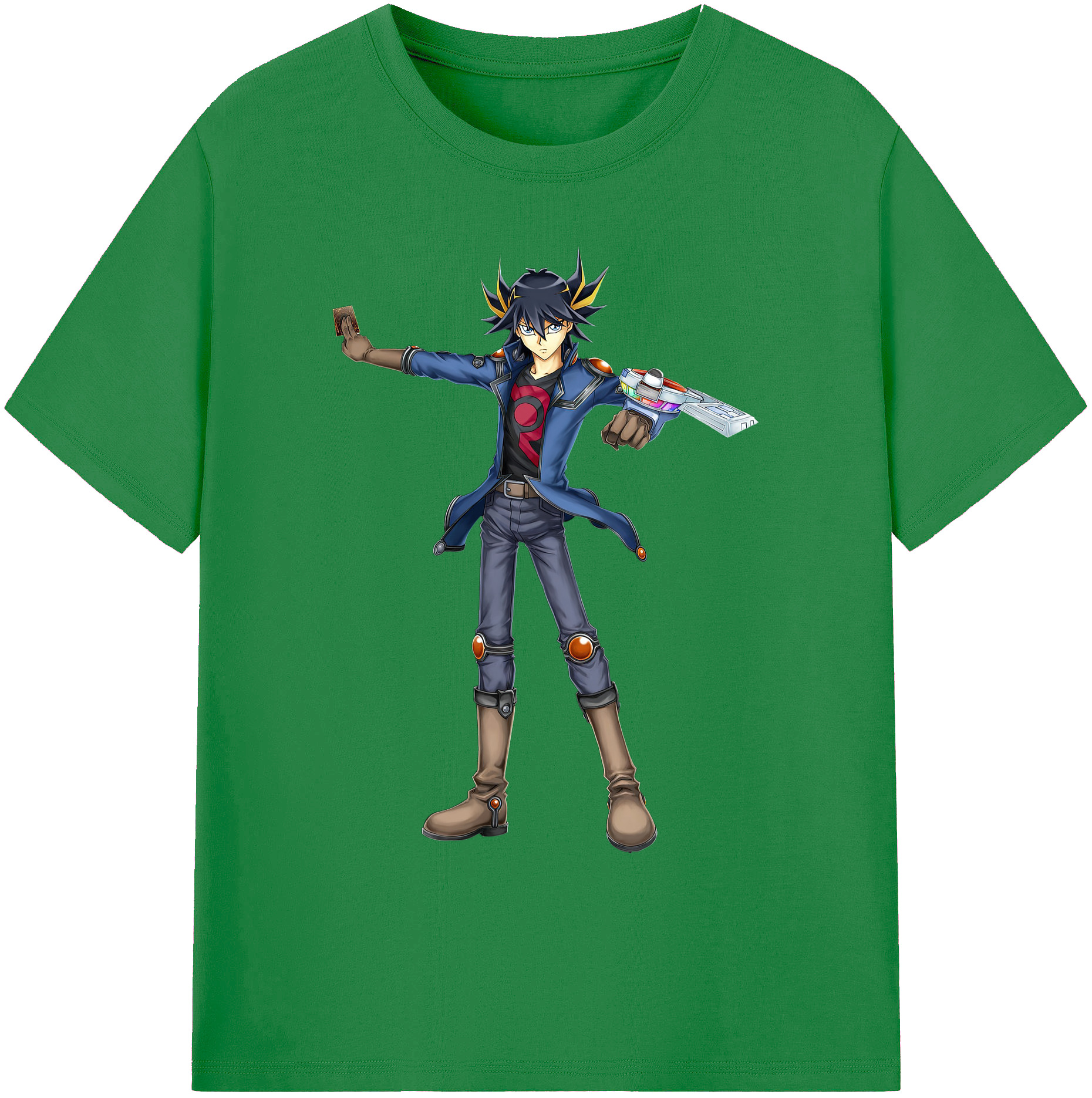 （画像用） 遊☆戯☆王 Yu-Gi-Oh! 綿100％ メンズ半袖Tシャツ｜肌触りやわらか＆通気性