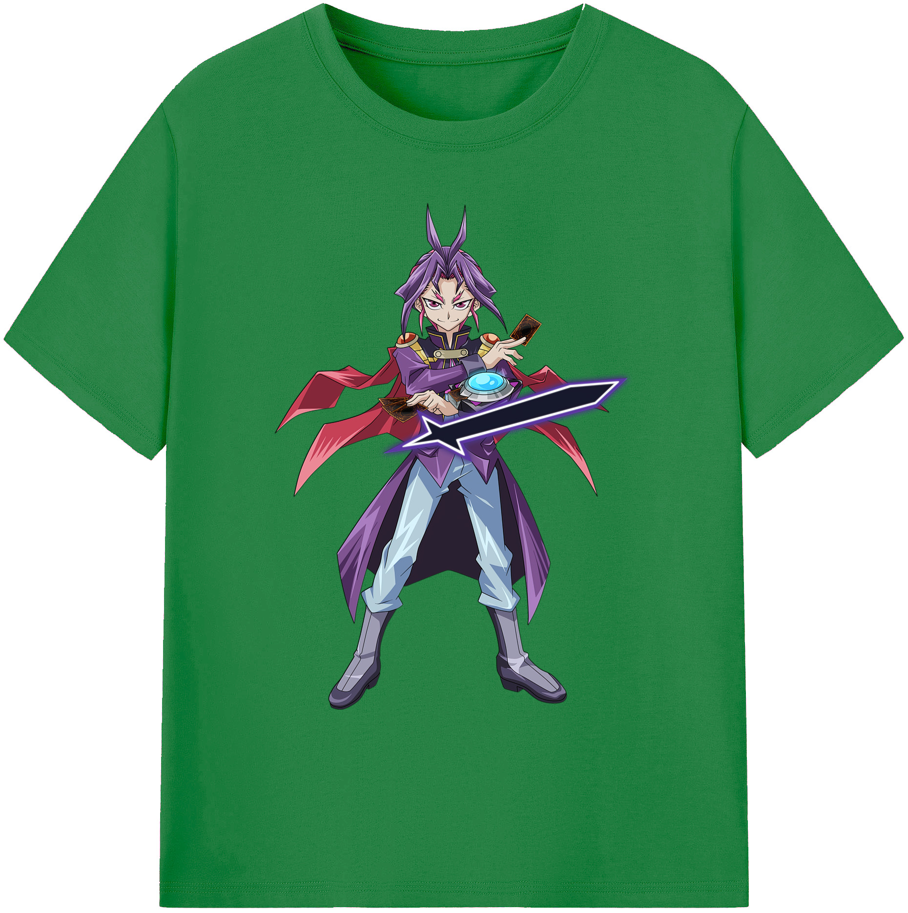 （画像用） 遊☆戯☆王 Yu-Gi-Oh! 綿100％ メンズ半袖Tシャツ｜肌触りやわらか＆通気性