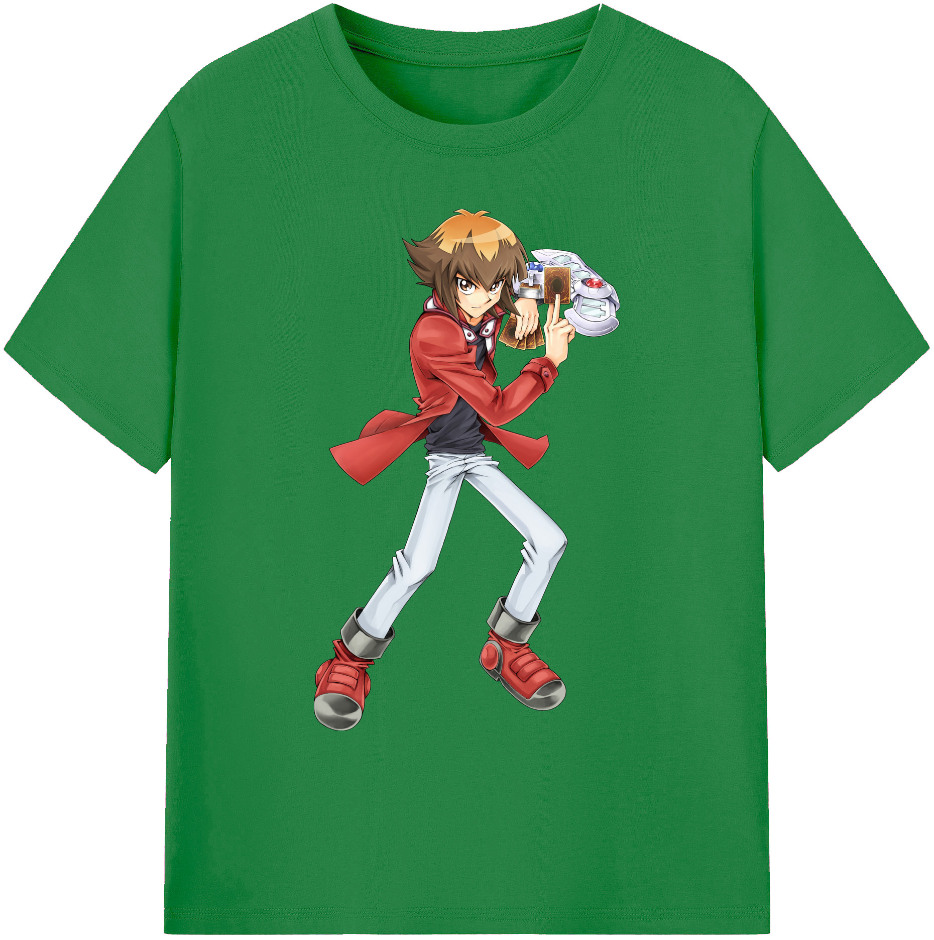 （画像用） 遊☆戯☆王 Yu-Gi-Oh! 綿100％ メンズ半袖Tシャツ｜肌触りやわらか＆通気性