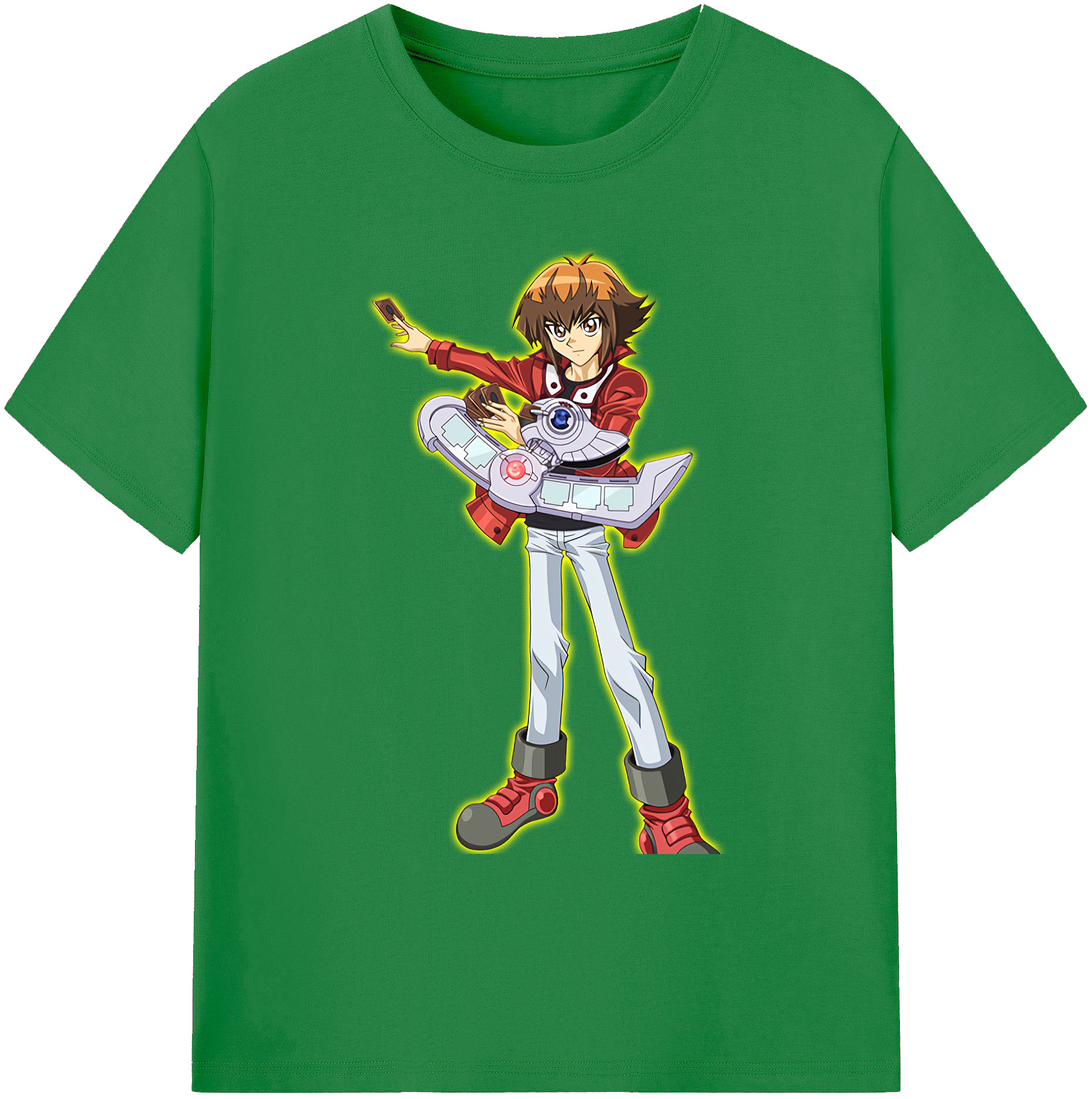 （画像用） 遊☆戯☆王 Yu-Gi-Oh! 綿100％ メンズ半袖Tシャツ｜肌触りやわらか＆通気性
