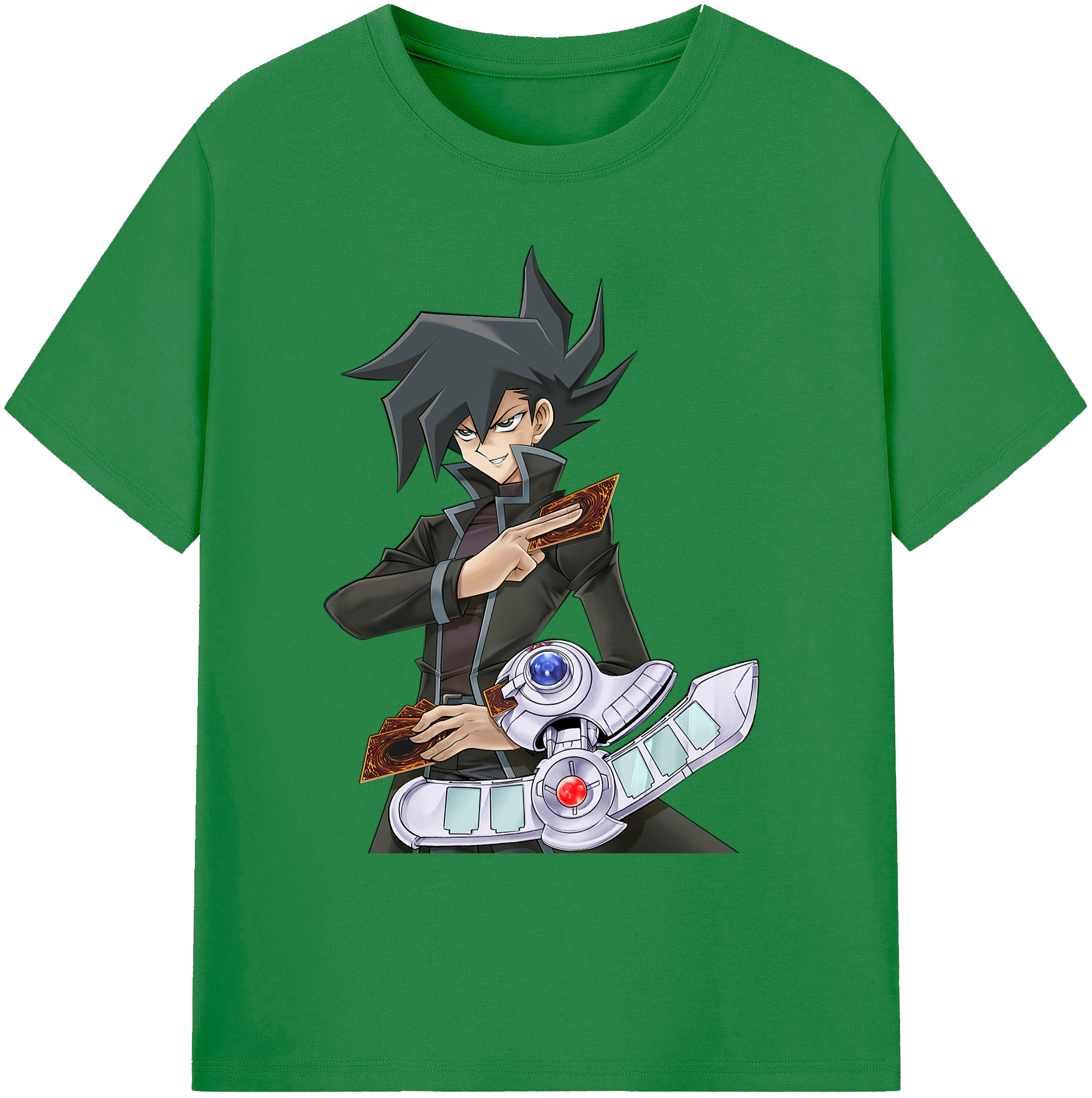 （画像用） 遊☆戯☆王 Yu-Gi-Oh! 綿100％ メンズ半袖Tシャツ｜肌触りやわらか＆通気性