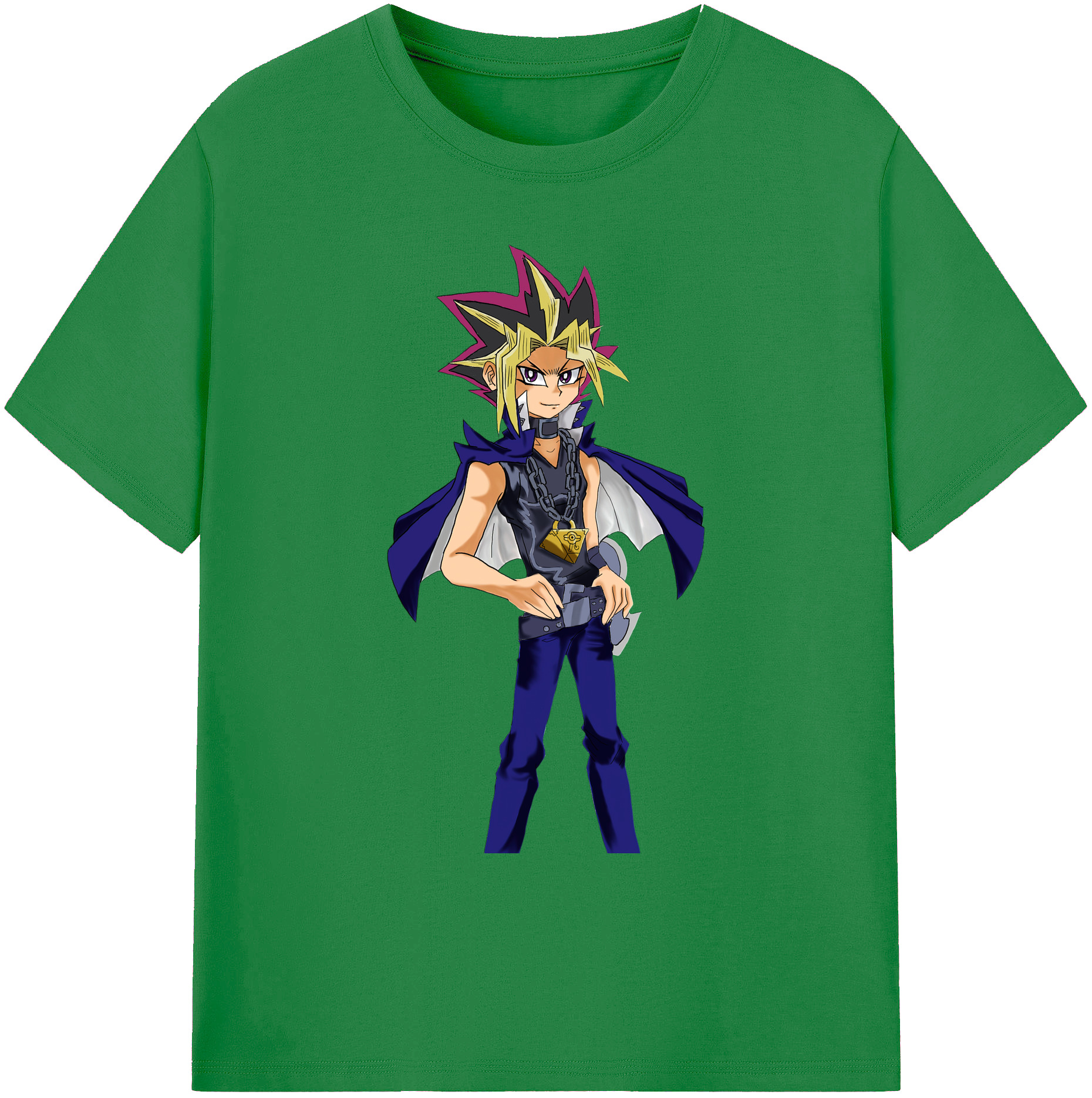 （画像用） 遊☆戯☆王 Yu-Gi-Oh! 綿100％ メンズ半袖Tシャツ｜肌触りやわらか＆通気性
