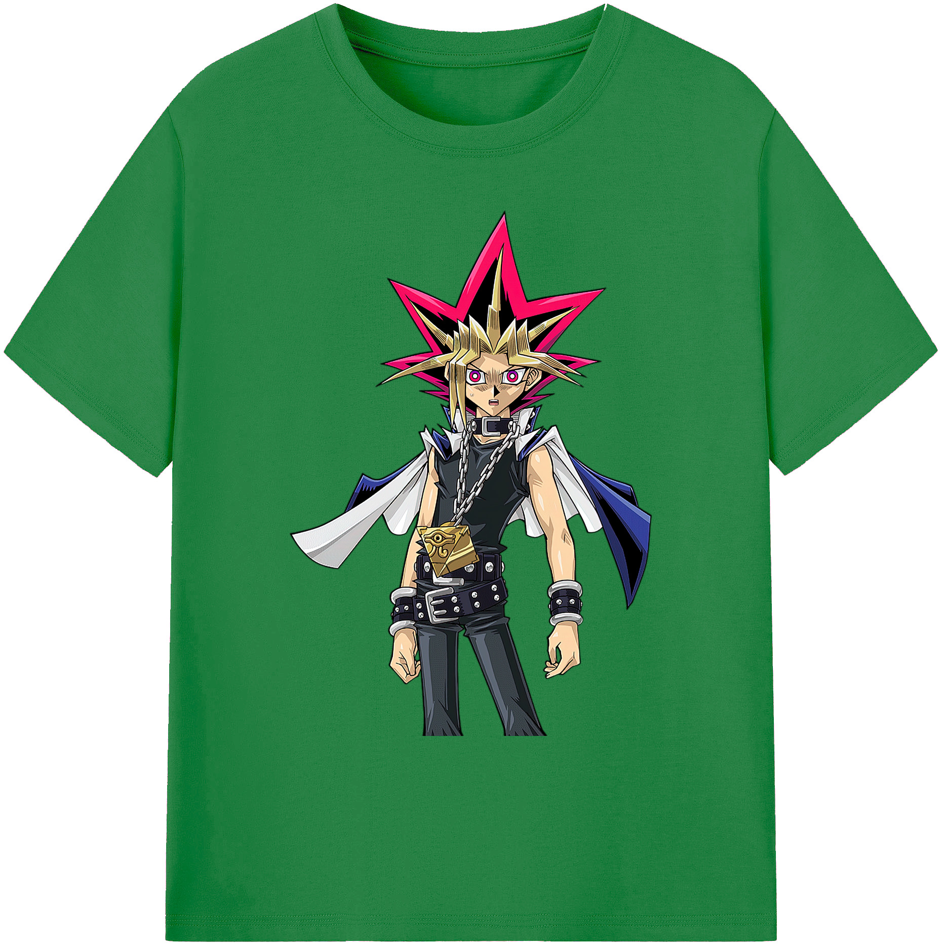 （画像用） 遊☆戯☆王 Yu-Gi-Oh! 綿100％ メンズ半袖Tシャツ｜肌触りやわらか＆通気性