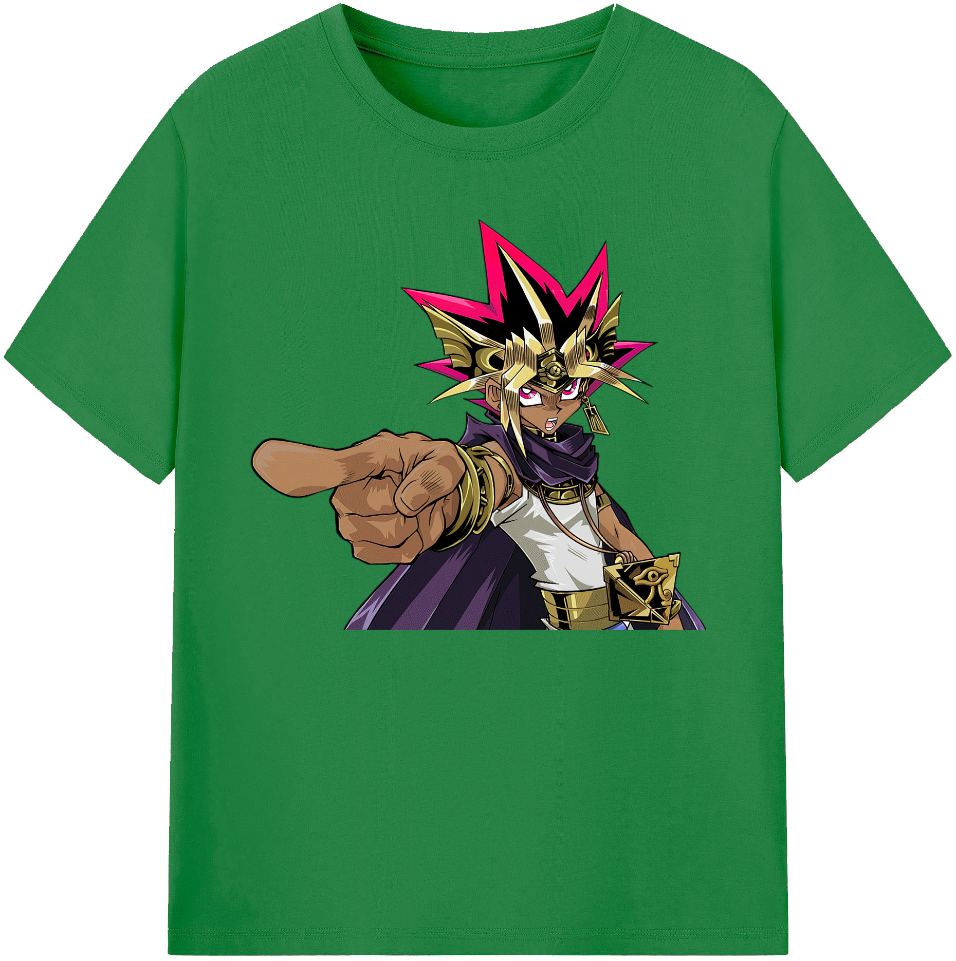 （画像用） 遊☆戯☆王 Yu-Gi-Oh! 綿100％ メンズ半袖Tシャツ｜肌触りやわらか＆通気性