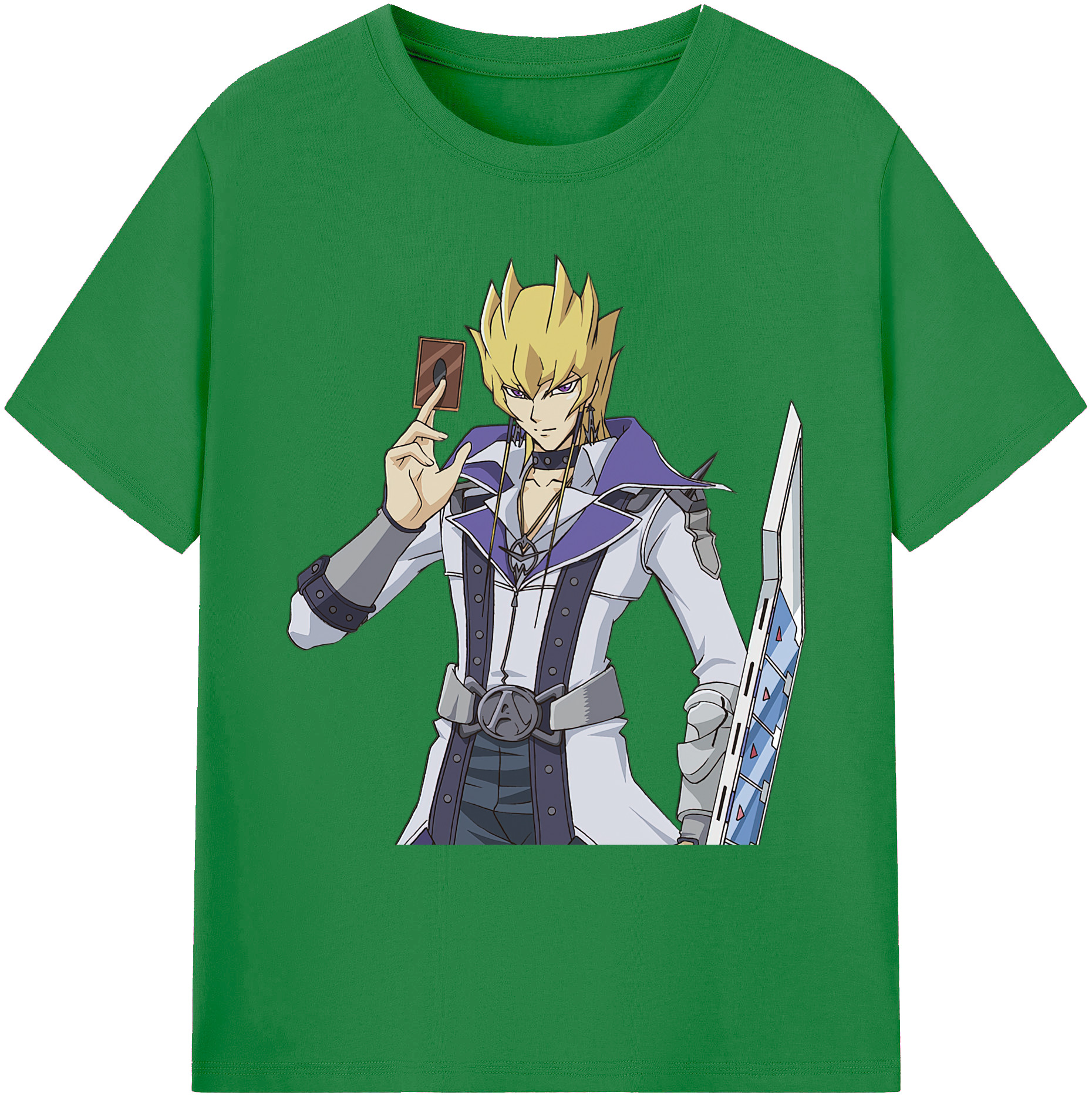 （画像用） 遊☆戯☆王 Yu-Gi-Oh! 綿100％ メンズ半袖Tシャツ｜肌触りやわらか＆通気性